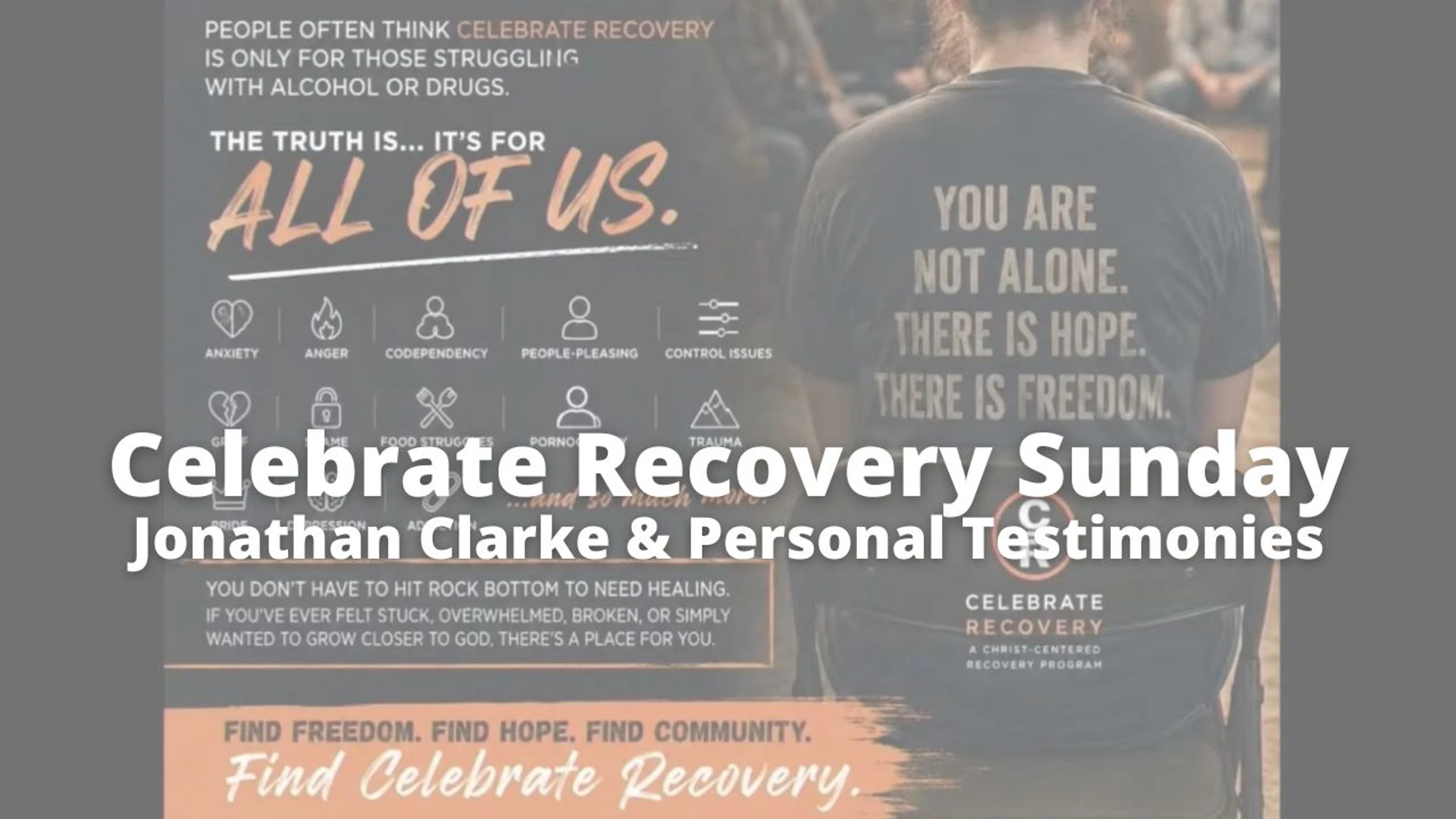 Celebrate Recovery Sunday
