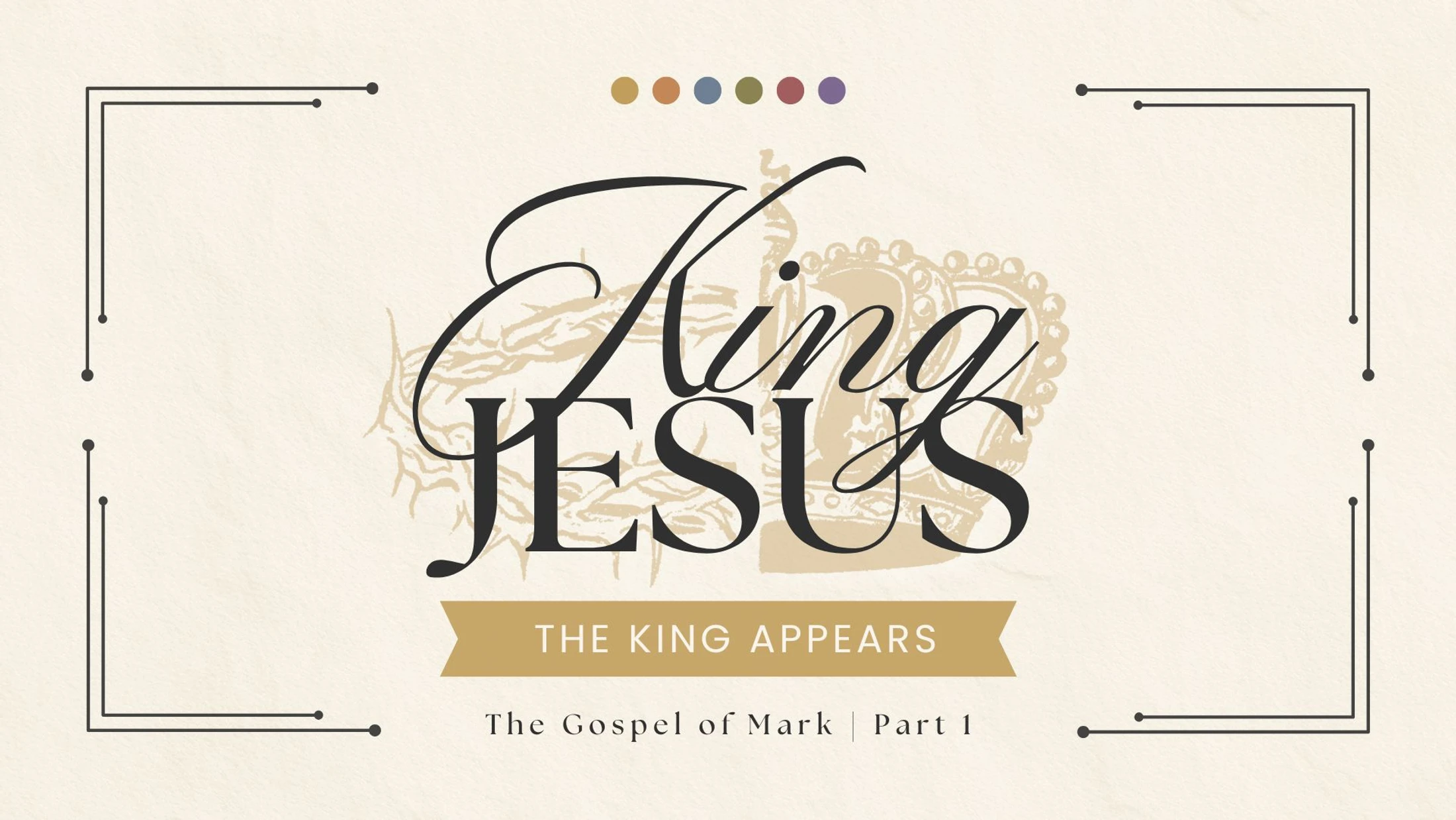 Mark 1:1-13