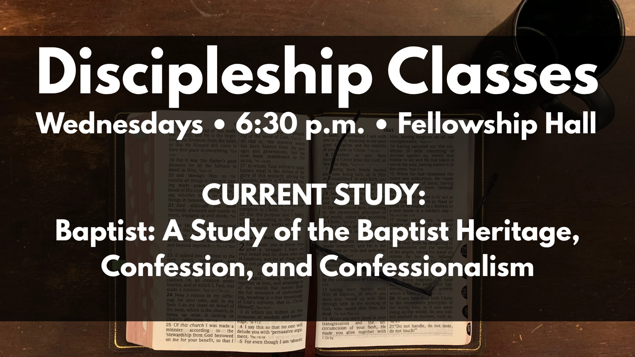Discipleship Class