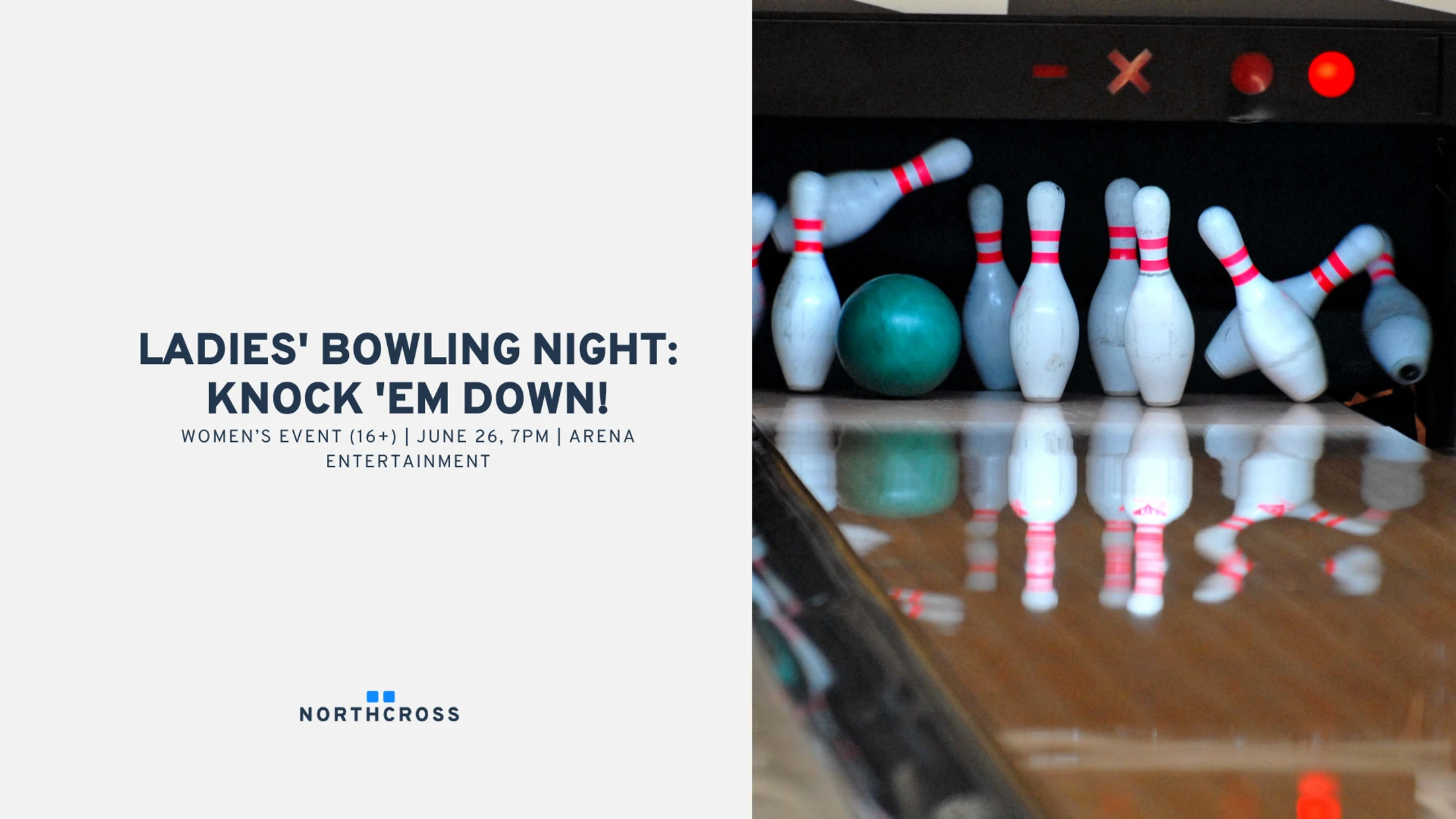Ladies' Bowling Night: Knock 'Em Down! (16+)