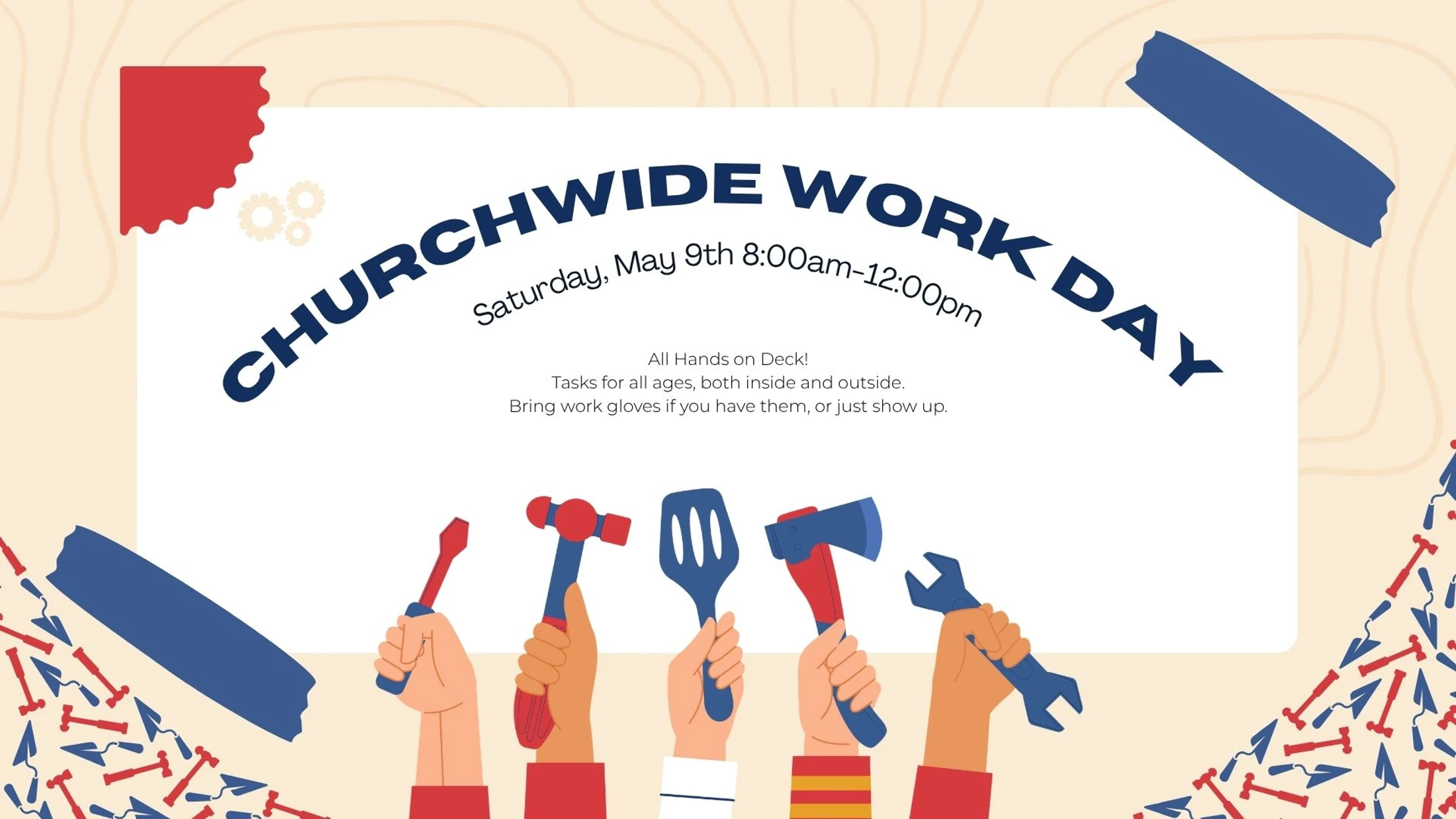 Churchwide Work Day