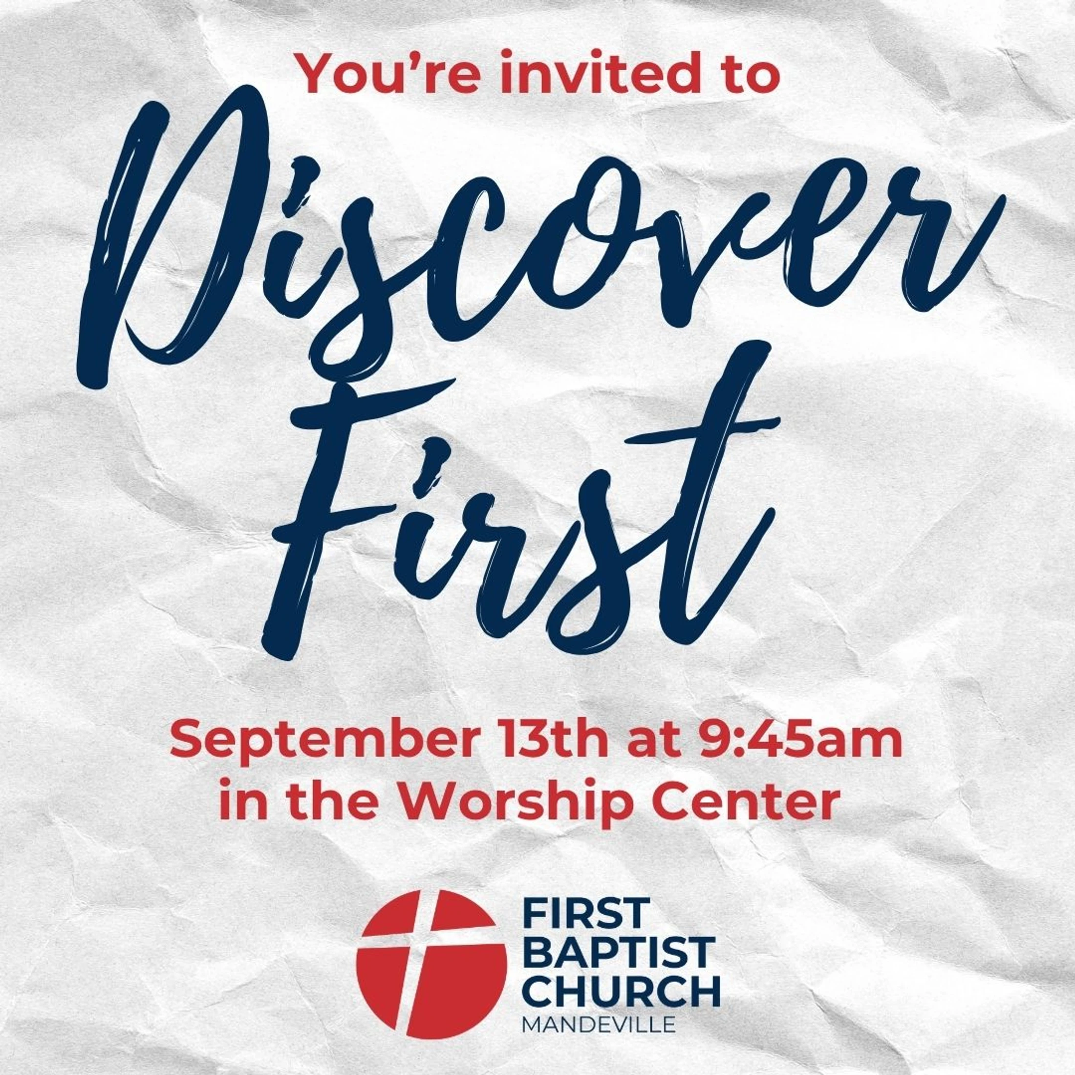 Discover First