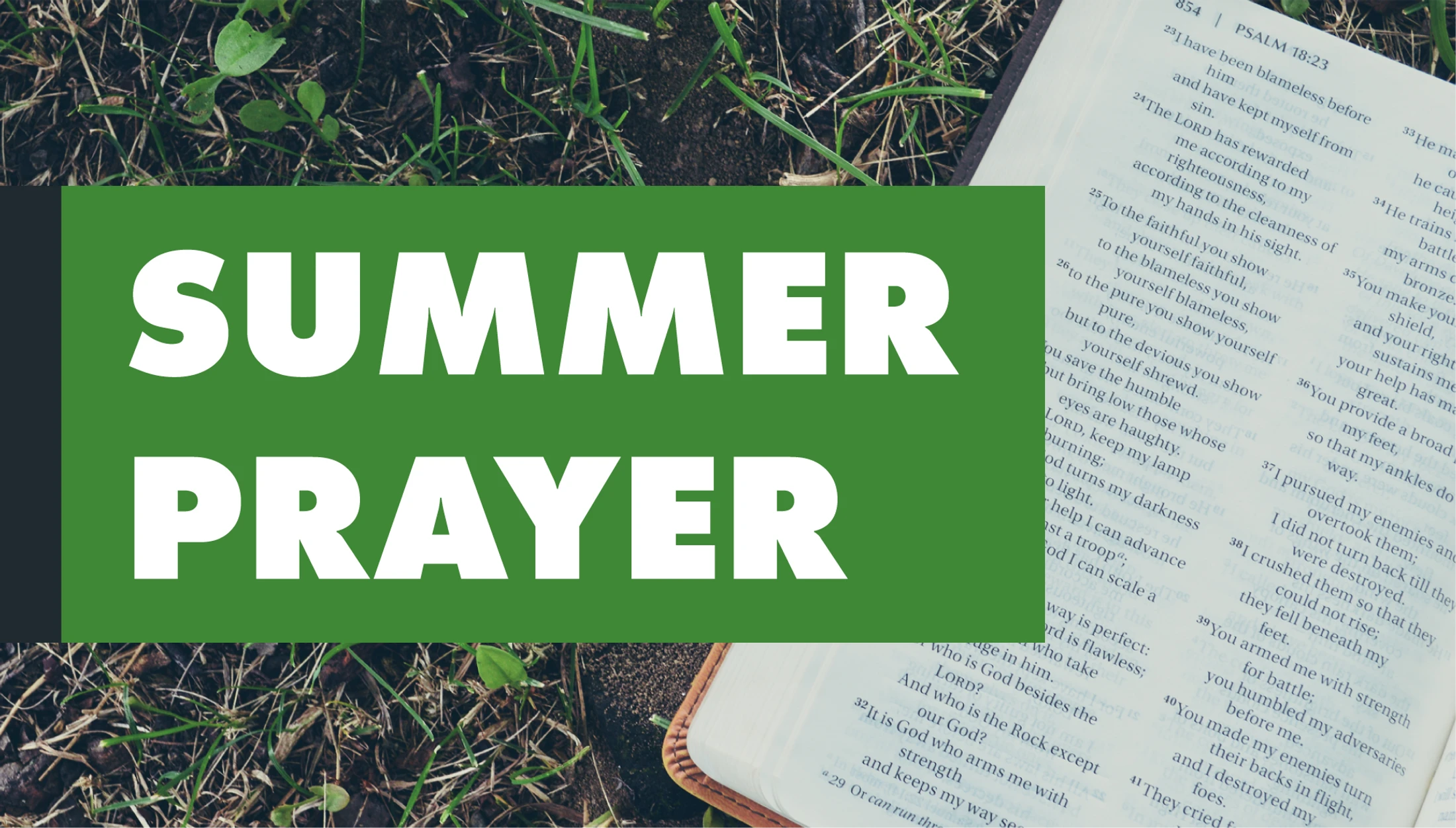 Summer Prayer