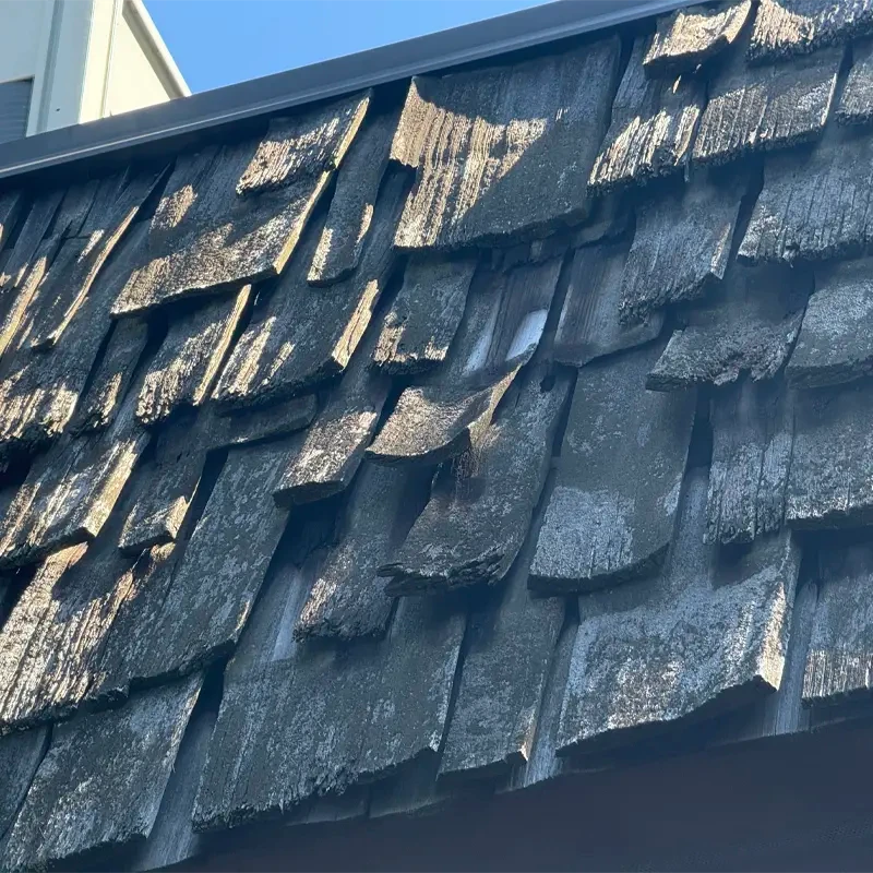 <span class="h5">Upper Building Cedar Shakes</span>