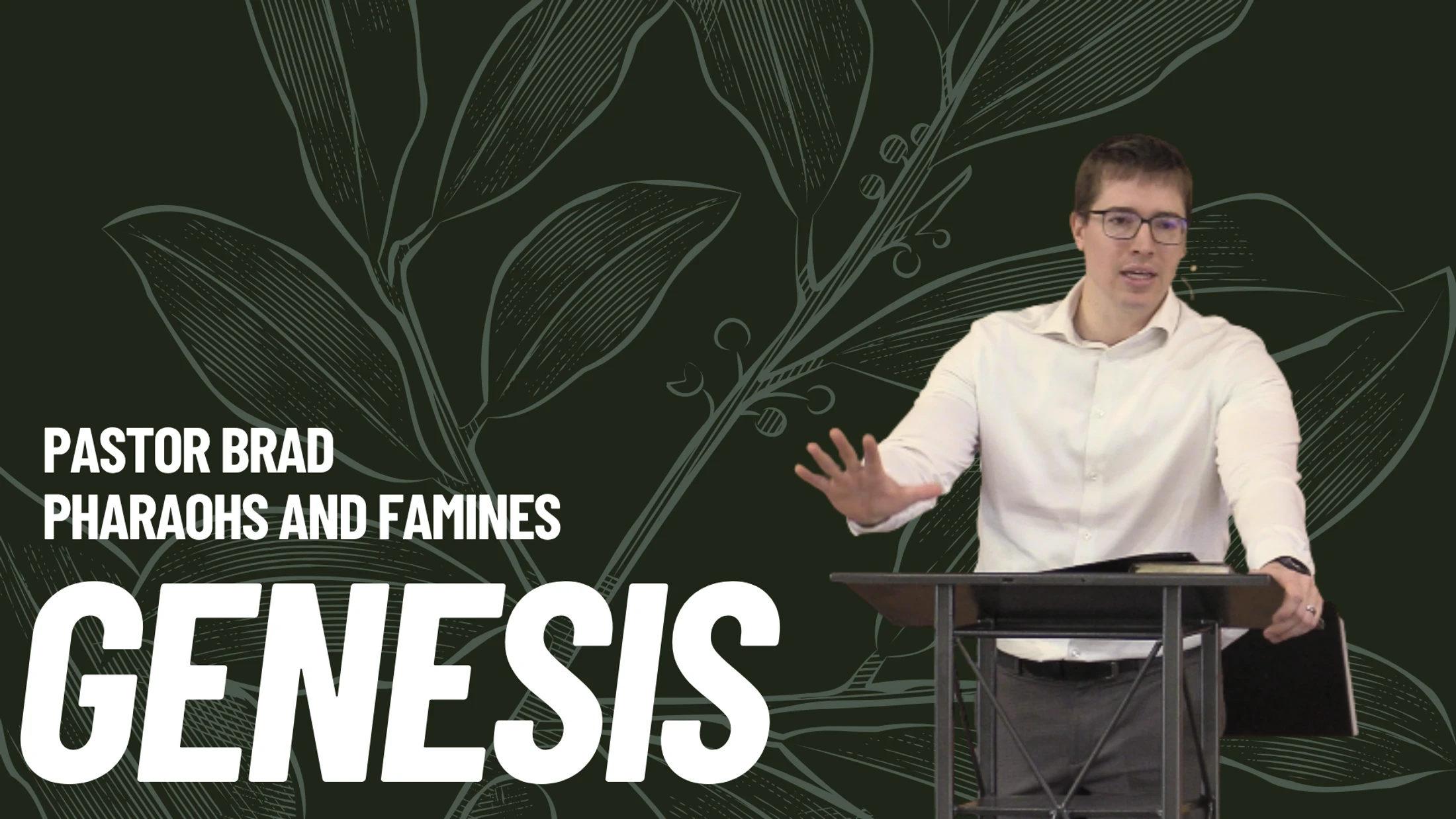Genesis // May 3 // Pharaohs and Famines
