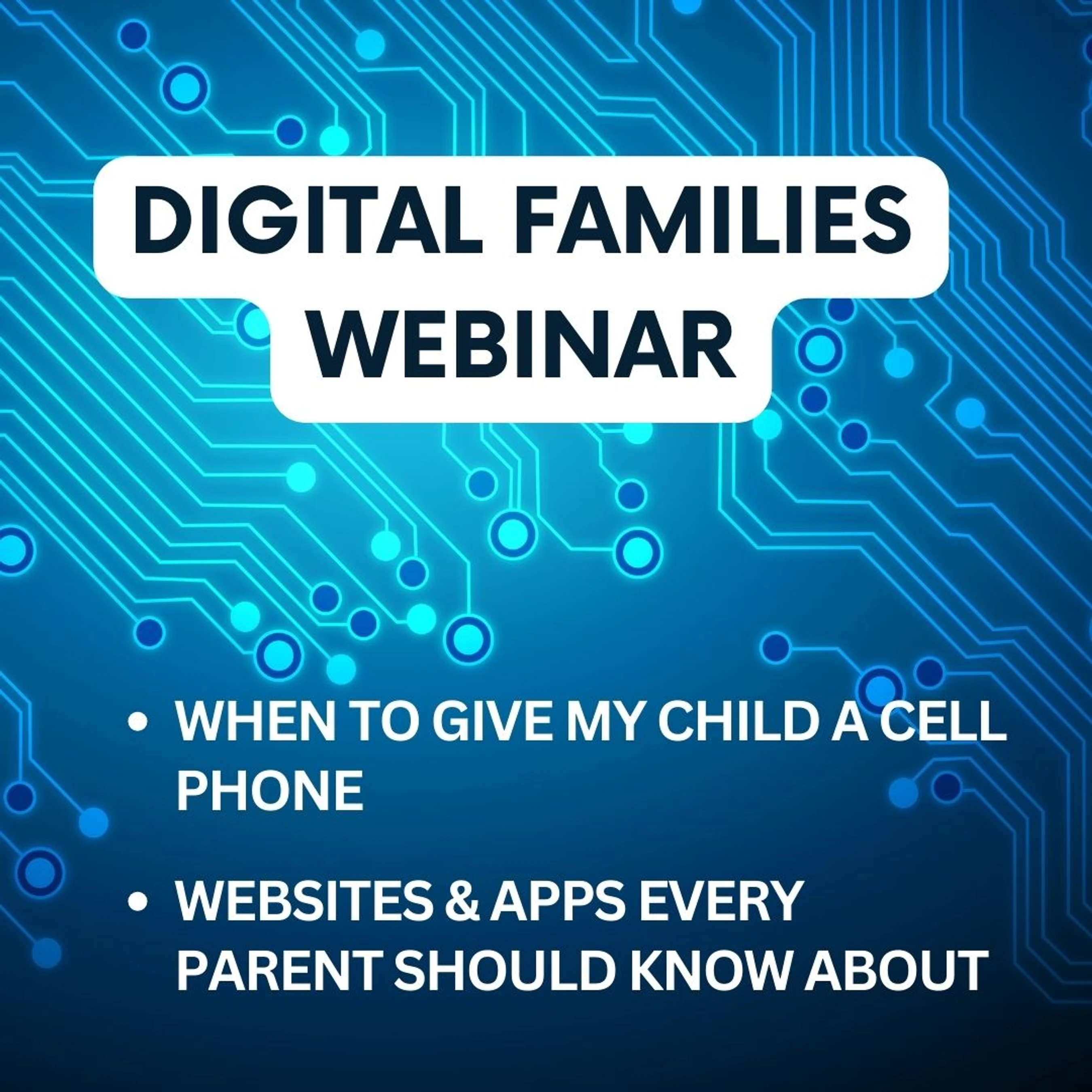Digital Families Webinar