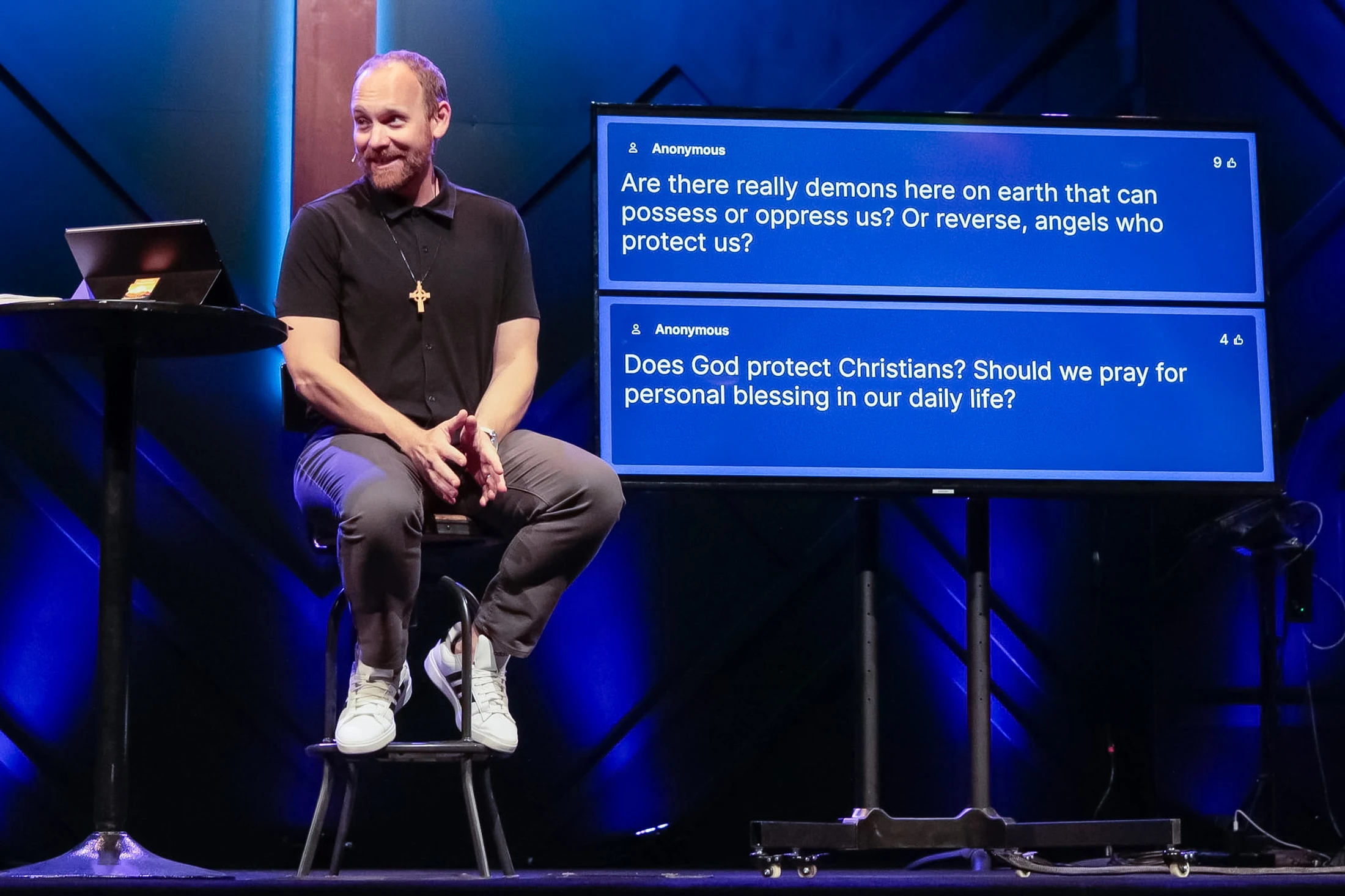 Grappling with God Q&A #3 - Angels, demons and prayer for blessing.