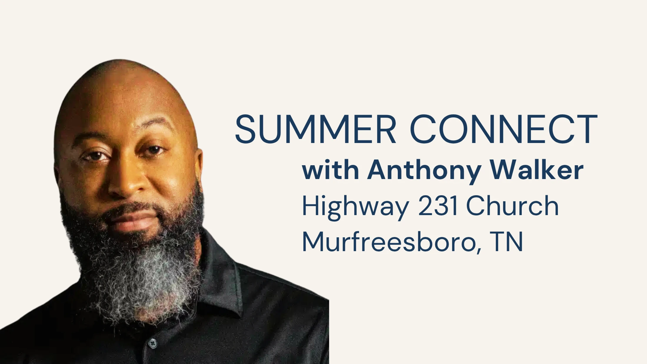 CONNECT Wednesday with Anthony Walker