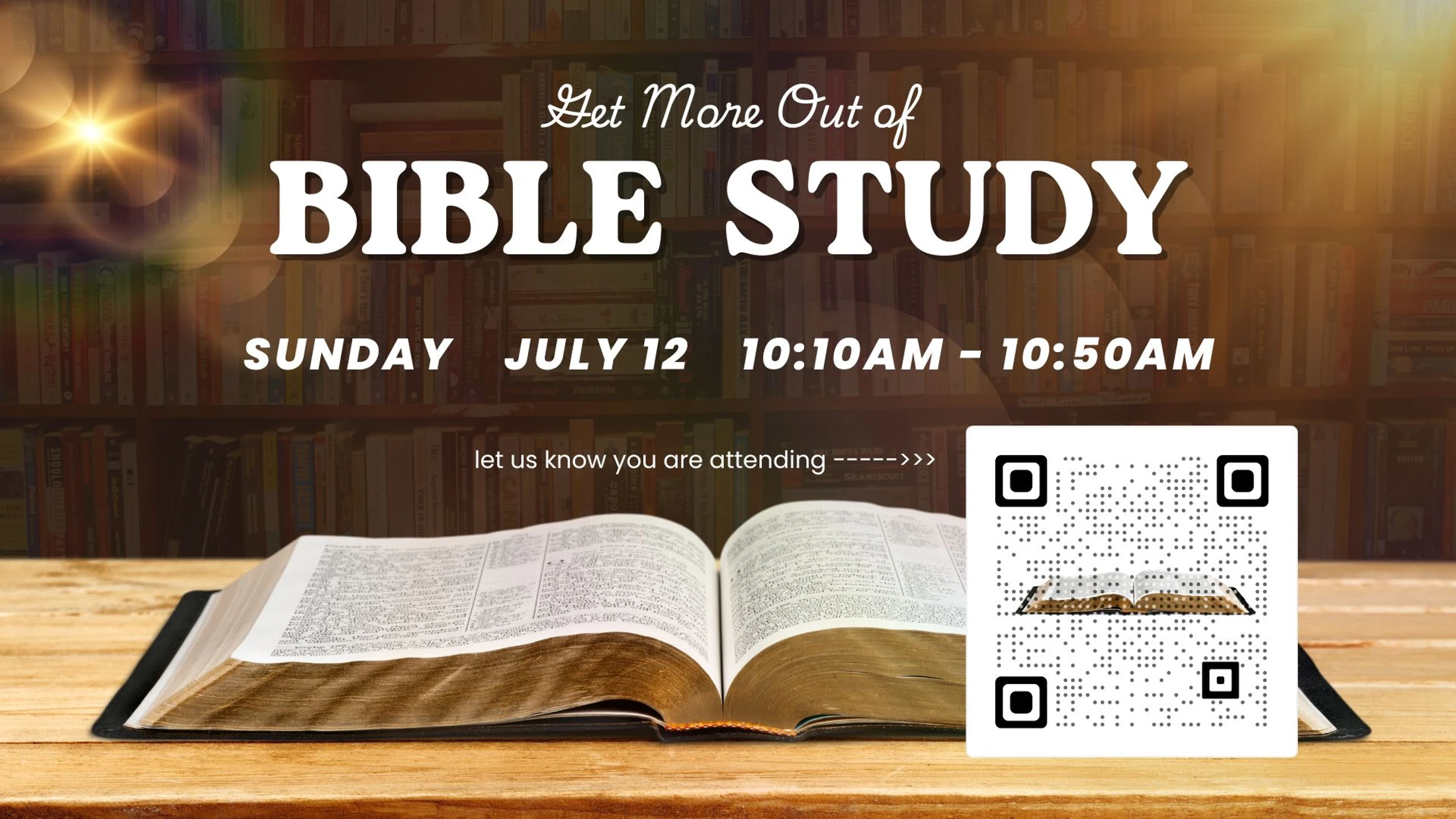 Power Hour Class - Get More out of Bible Study