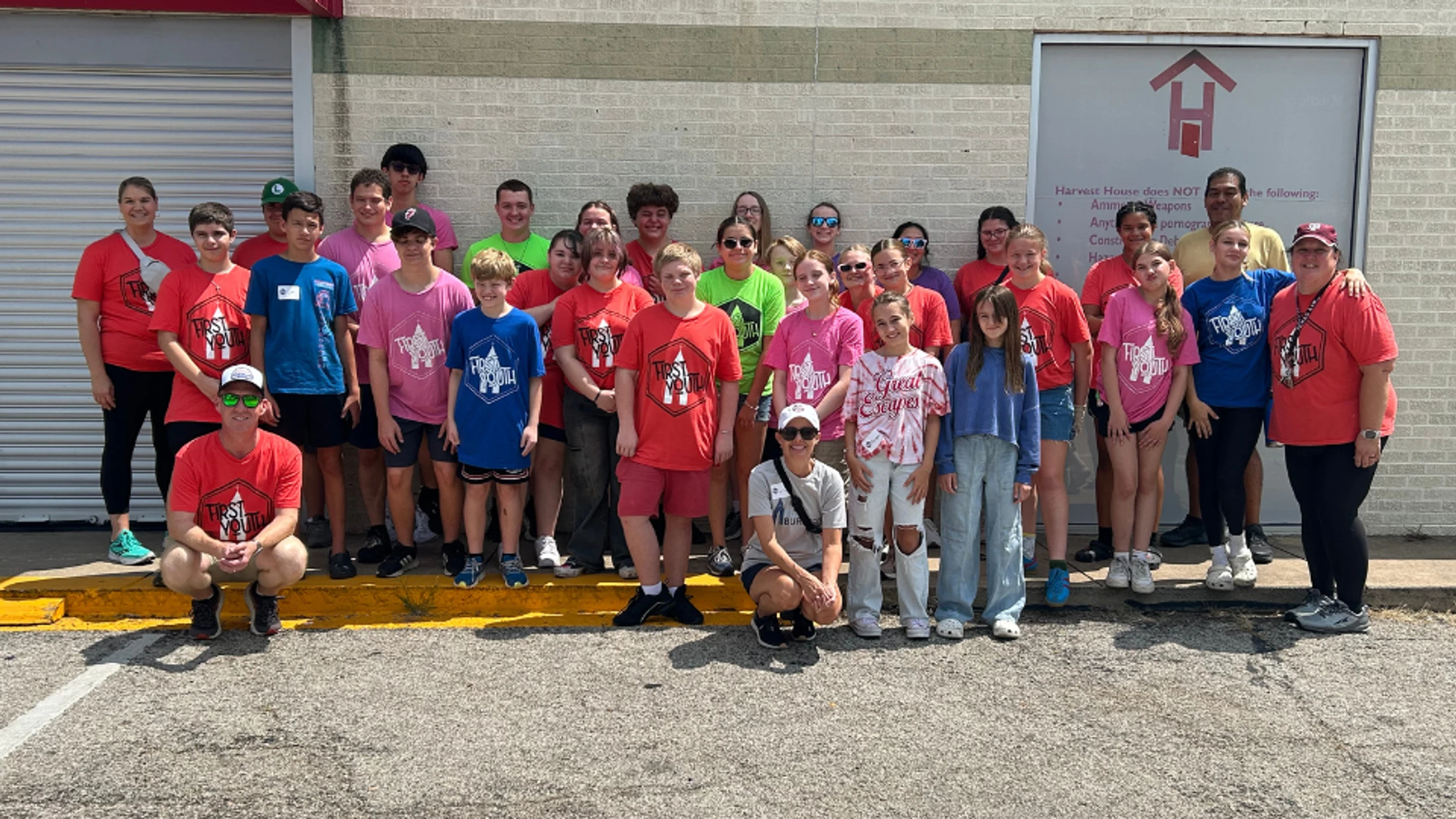 First Youth - Stay Mission Trip