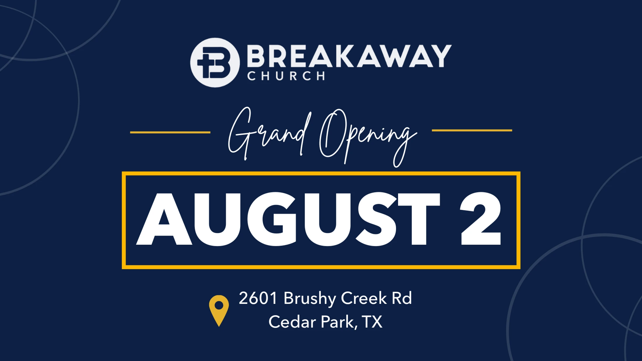 Breakaway Grand Opening Services