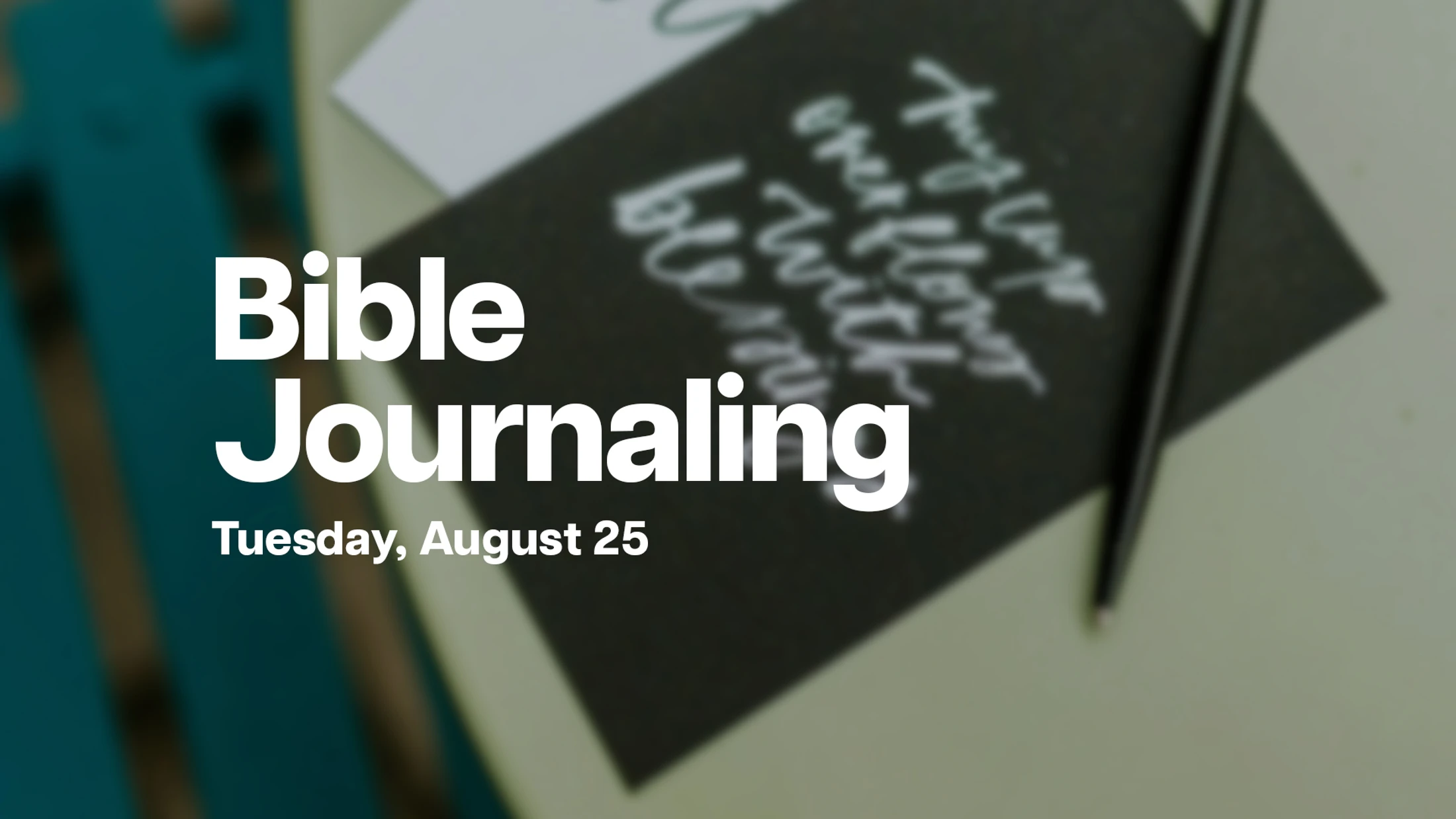 Bible Journaling