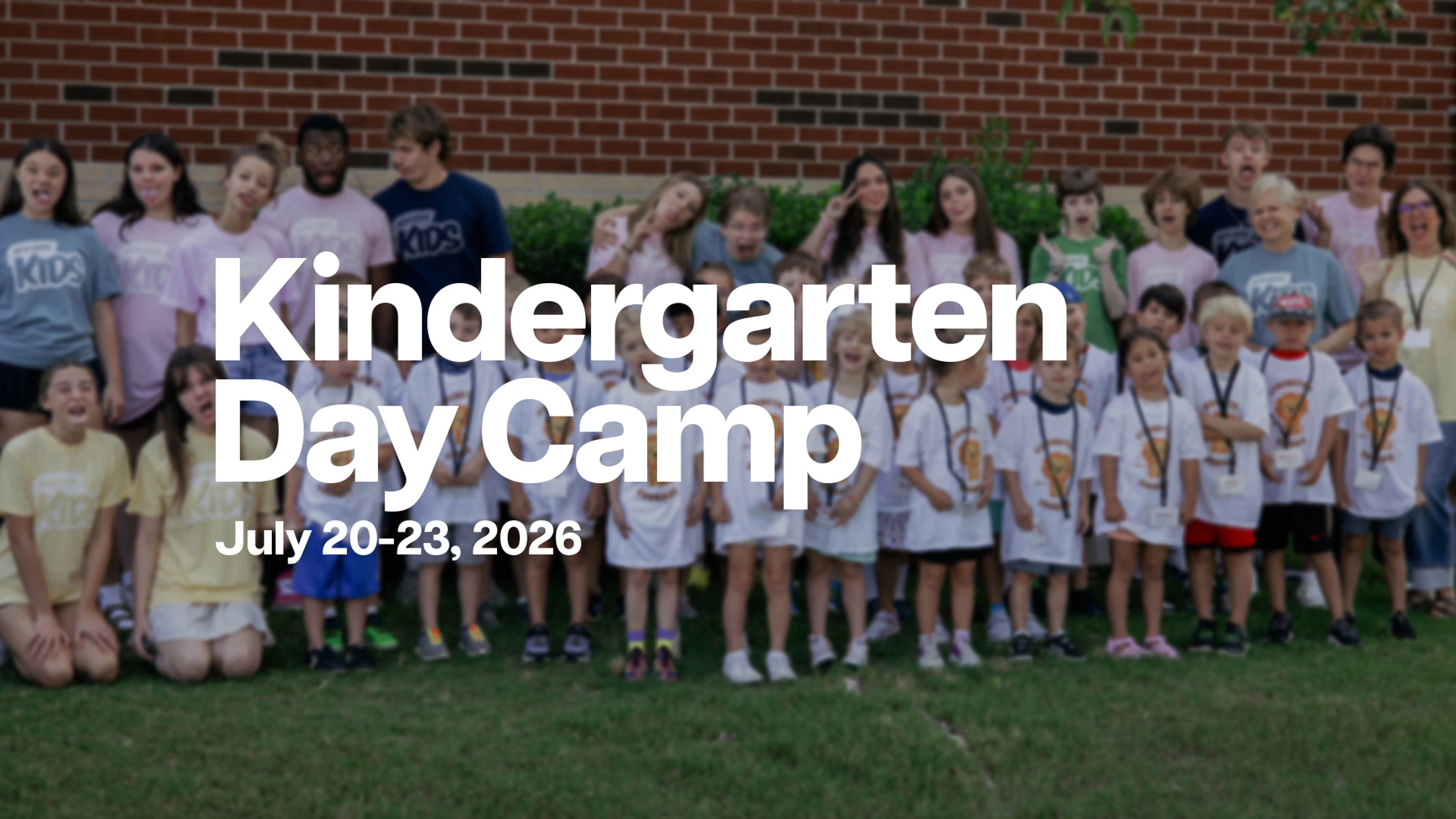 Kindergarten Day Camp 2026