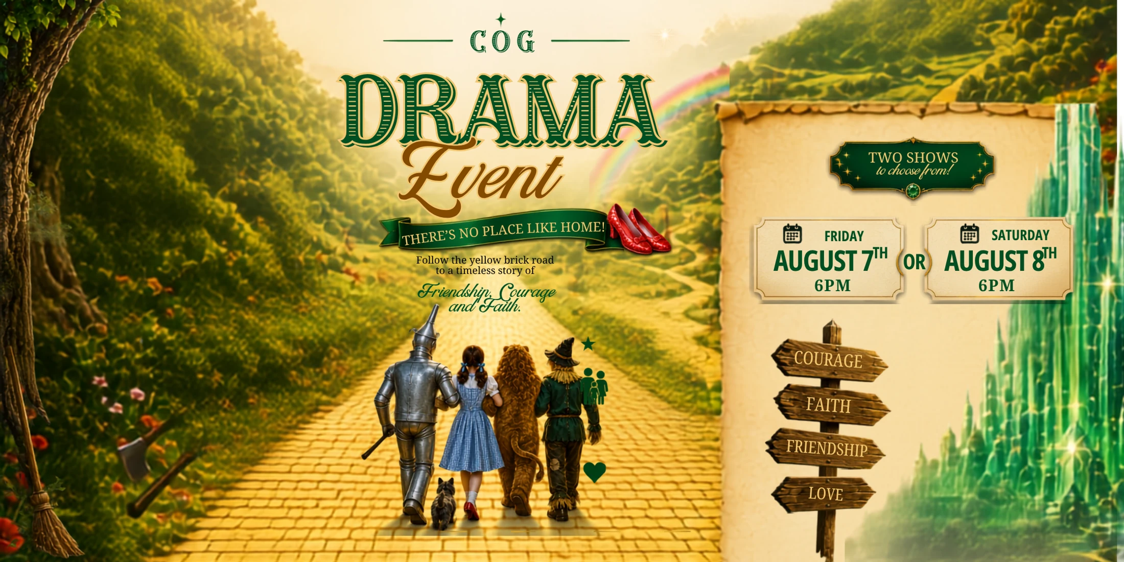 Drama Team Summer Musical: The Wizard of Oz