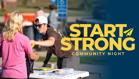 Back To School is now START STRONG COMMUNITY NIGHT