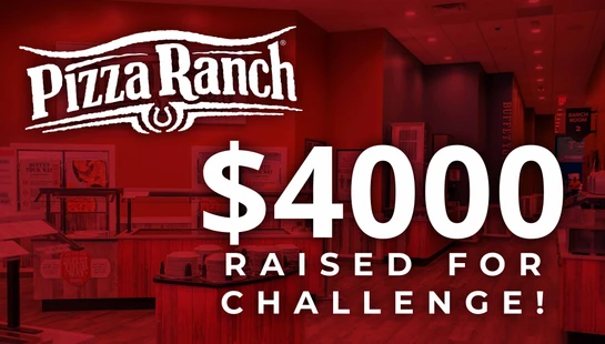 THANK YOU! Pizza Ranch Fundraisers 