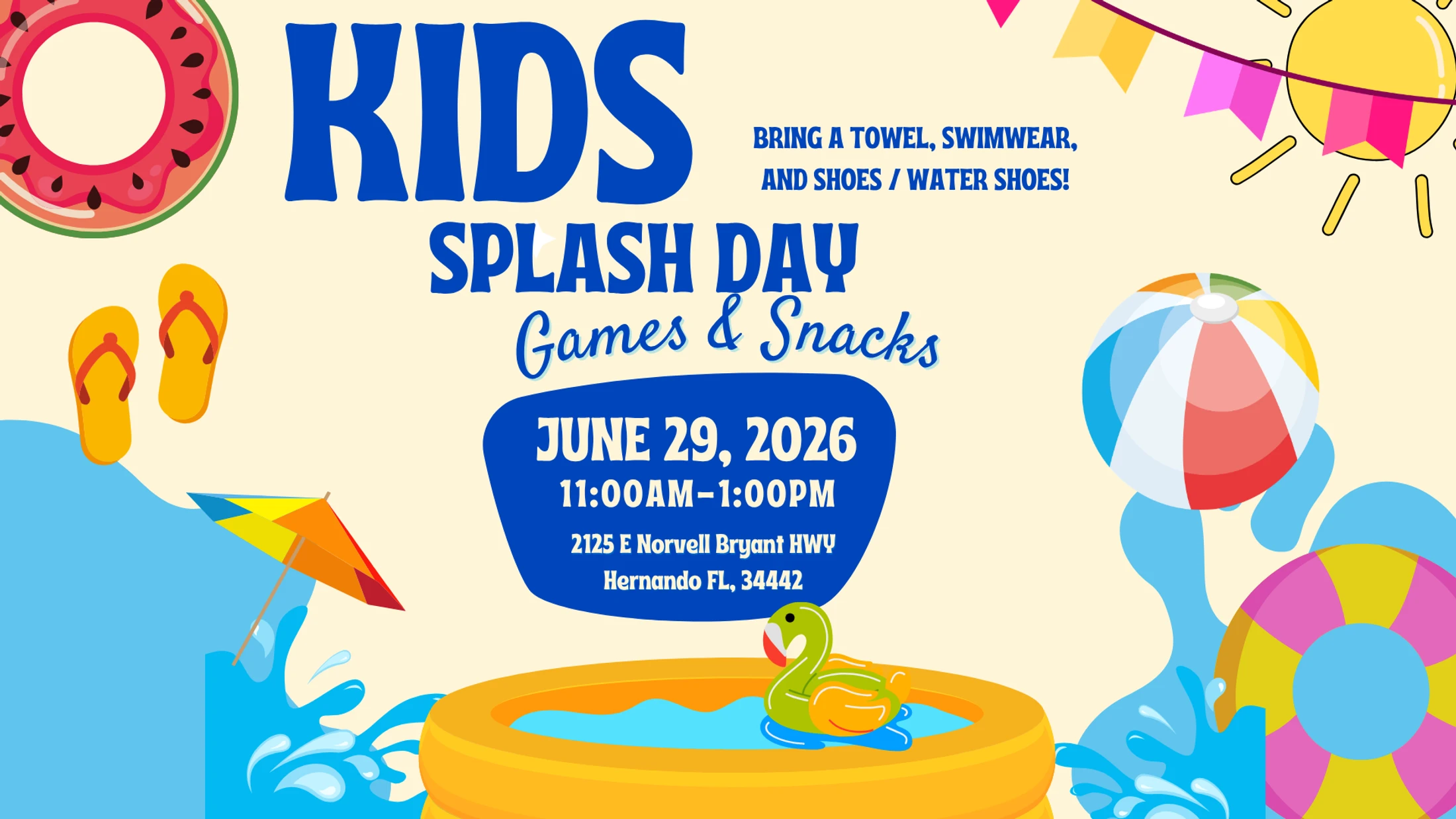 Kids Splash Day