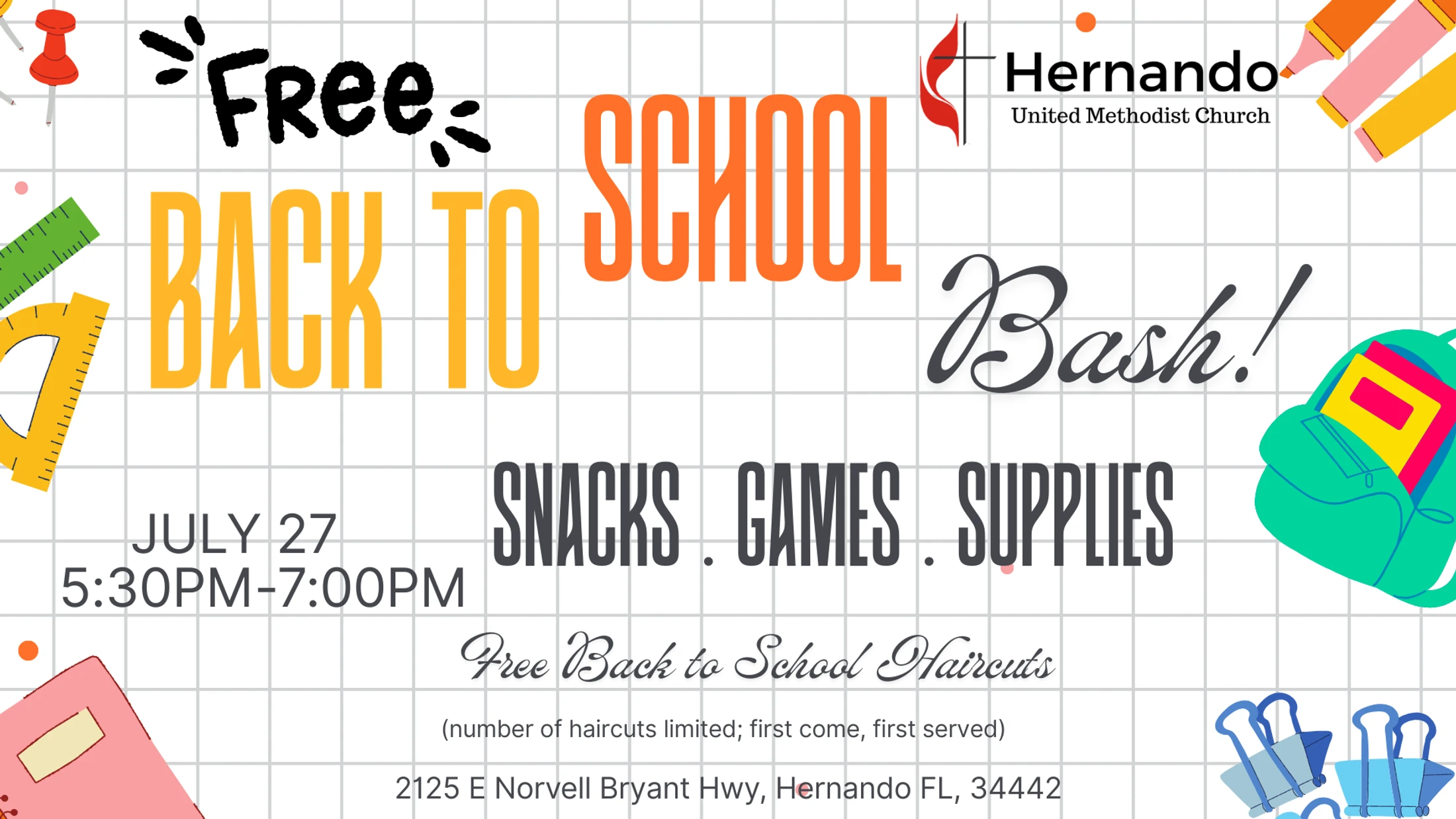 Back to School Bash