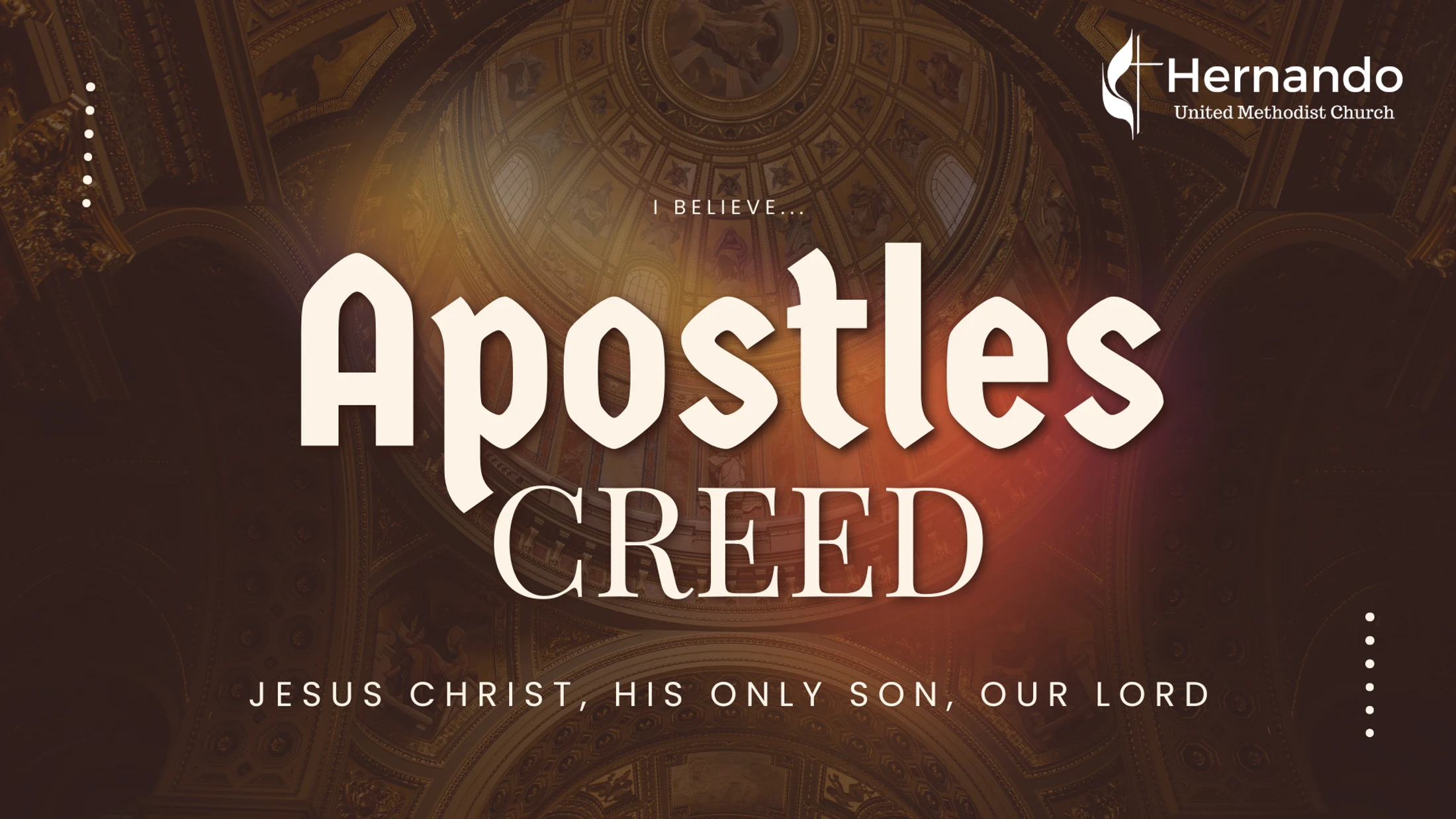 Jesus Christ, His Only son, our Lord