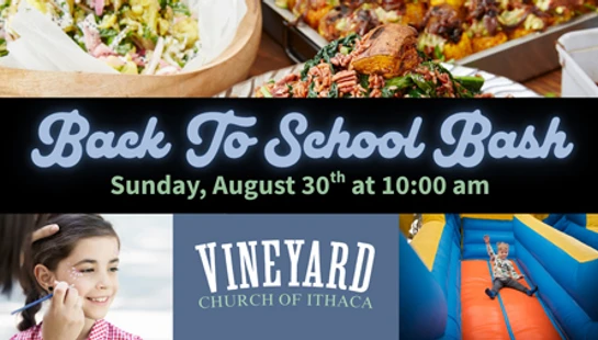Back to School Bash August 30, 2026