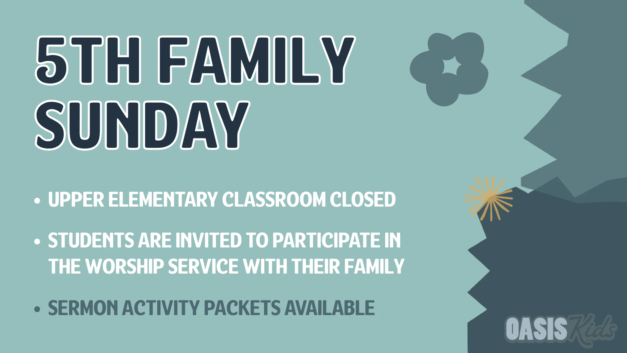 5th Family Sunday