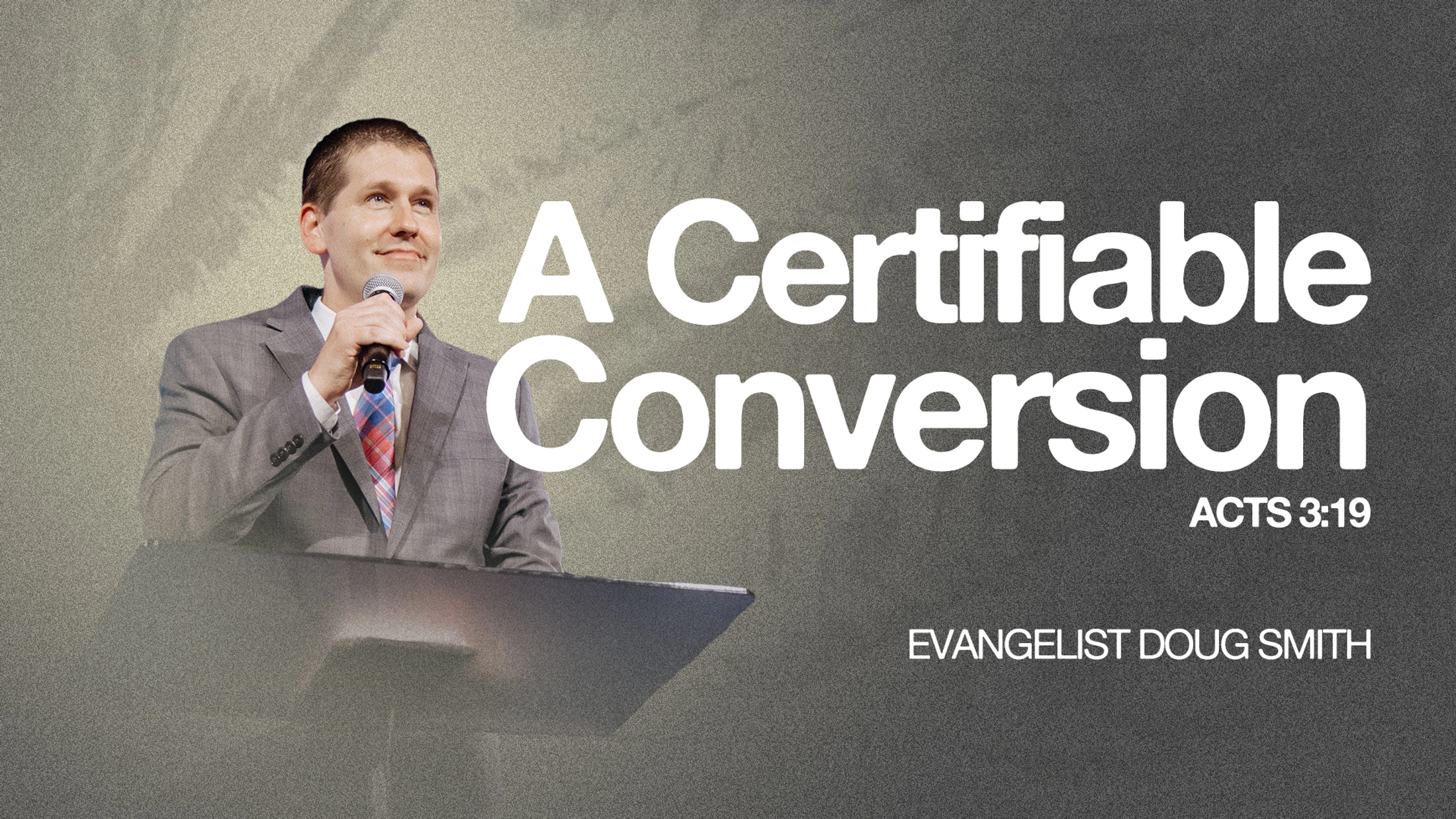 A Certifiable Conversion