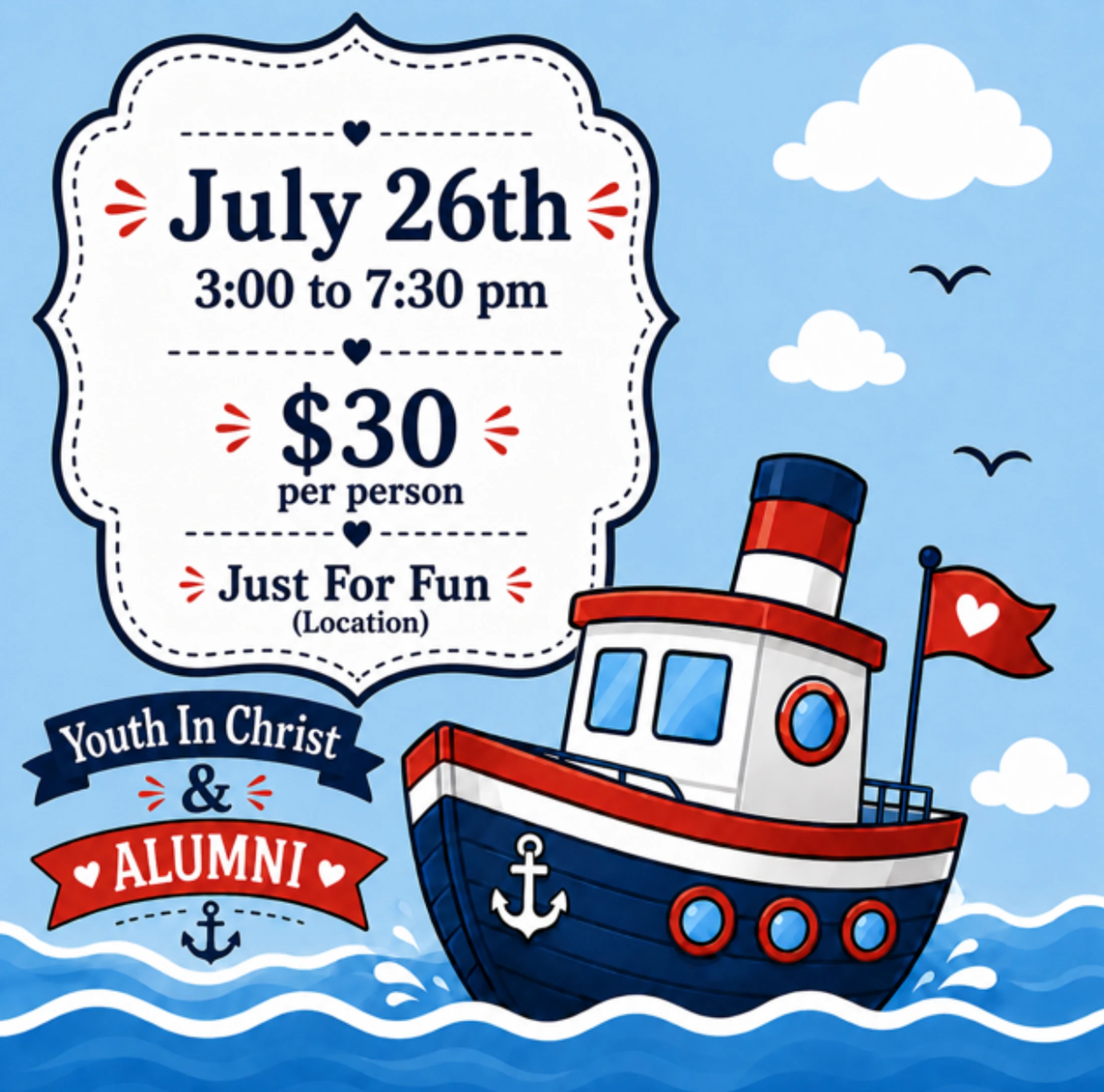 YIC Boat Trip