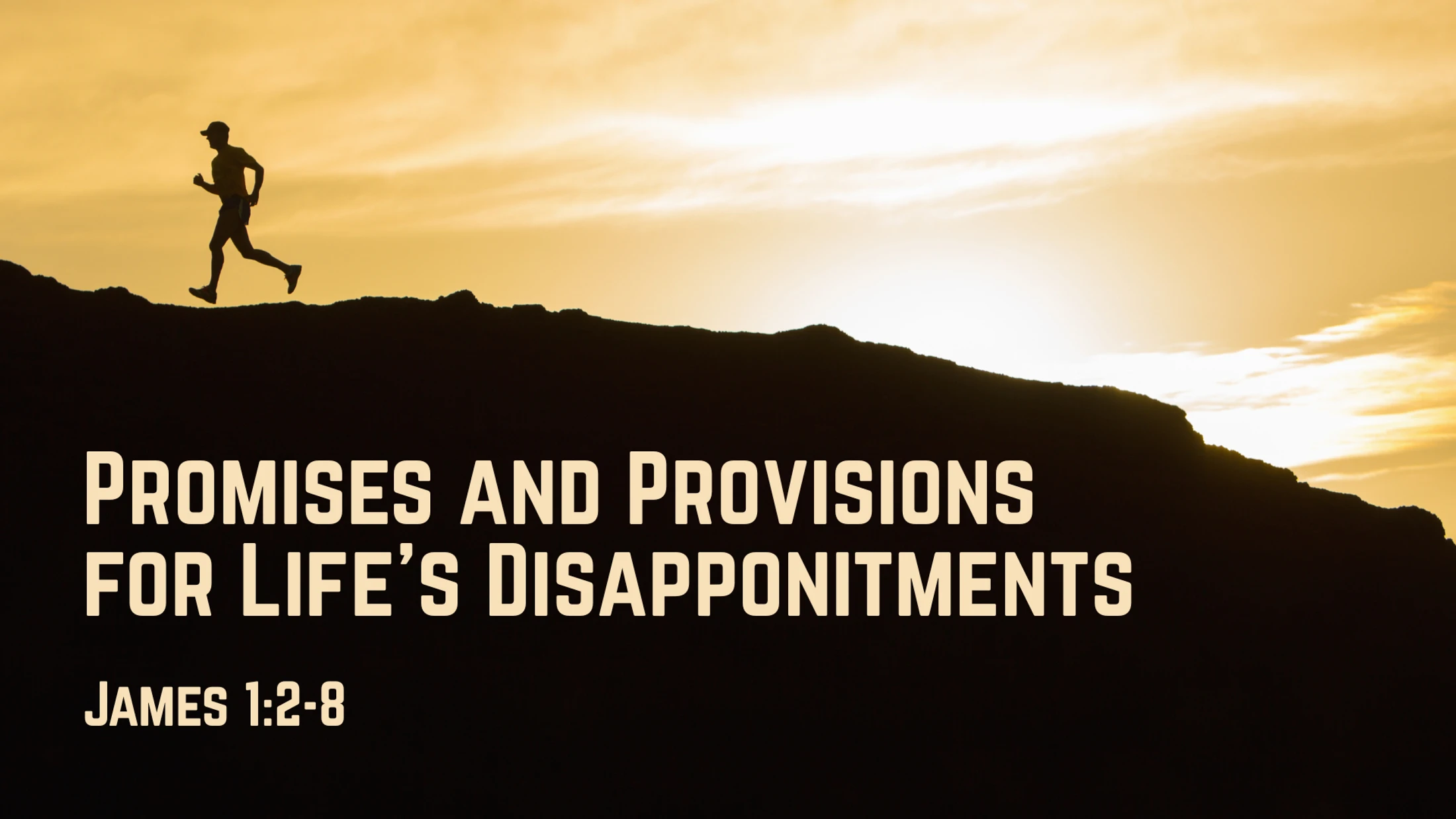 Promises and Provisions for Life's Disappointments