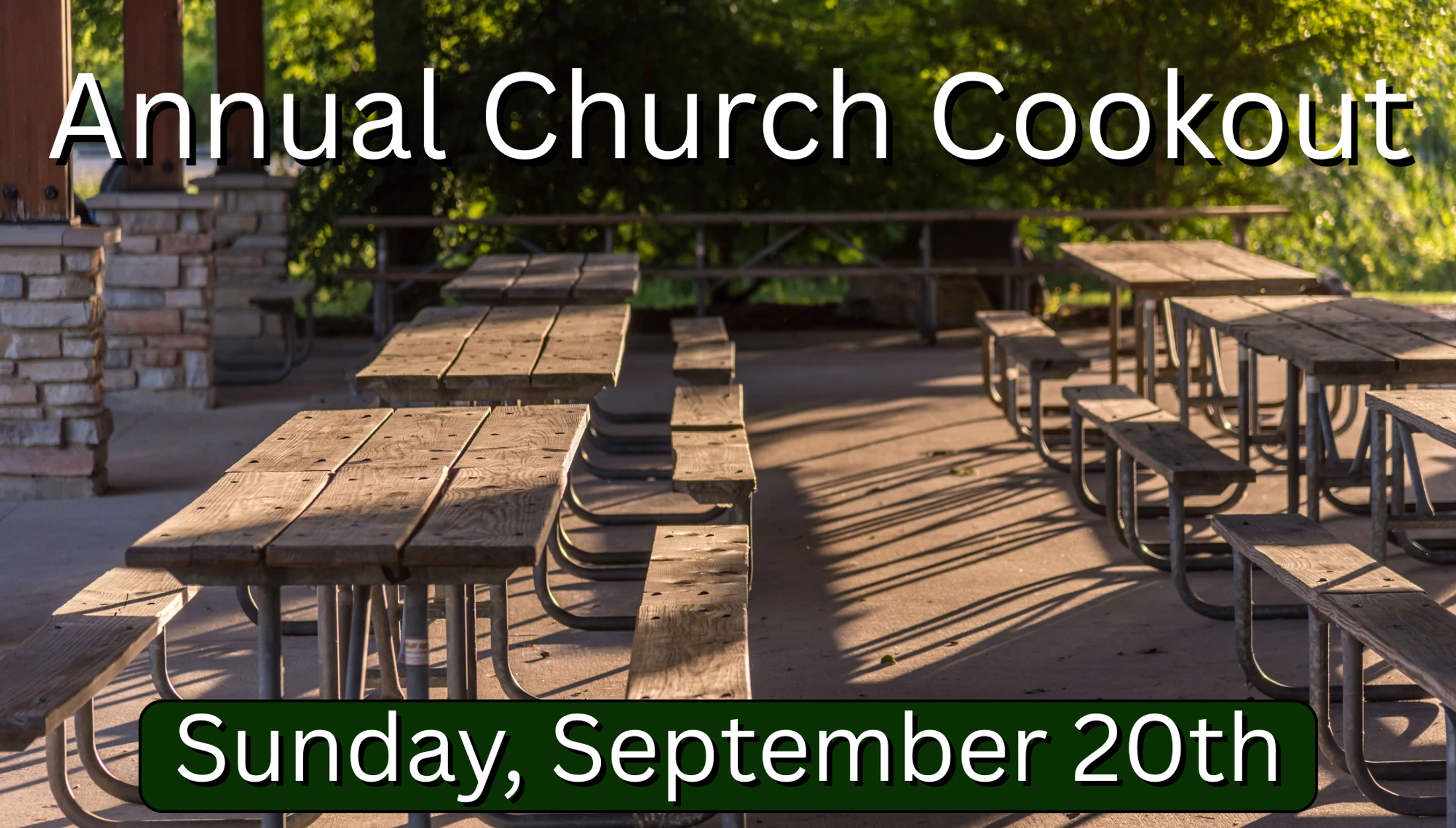 Annual Church Cookout