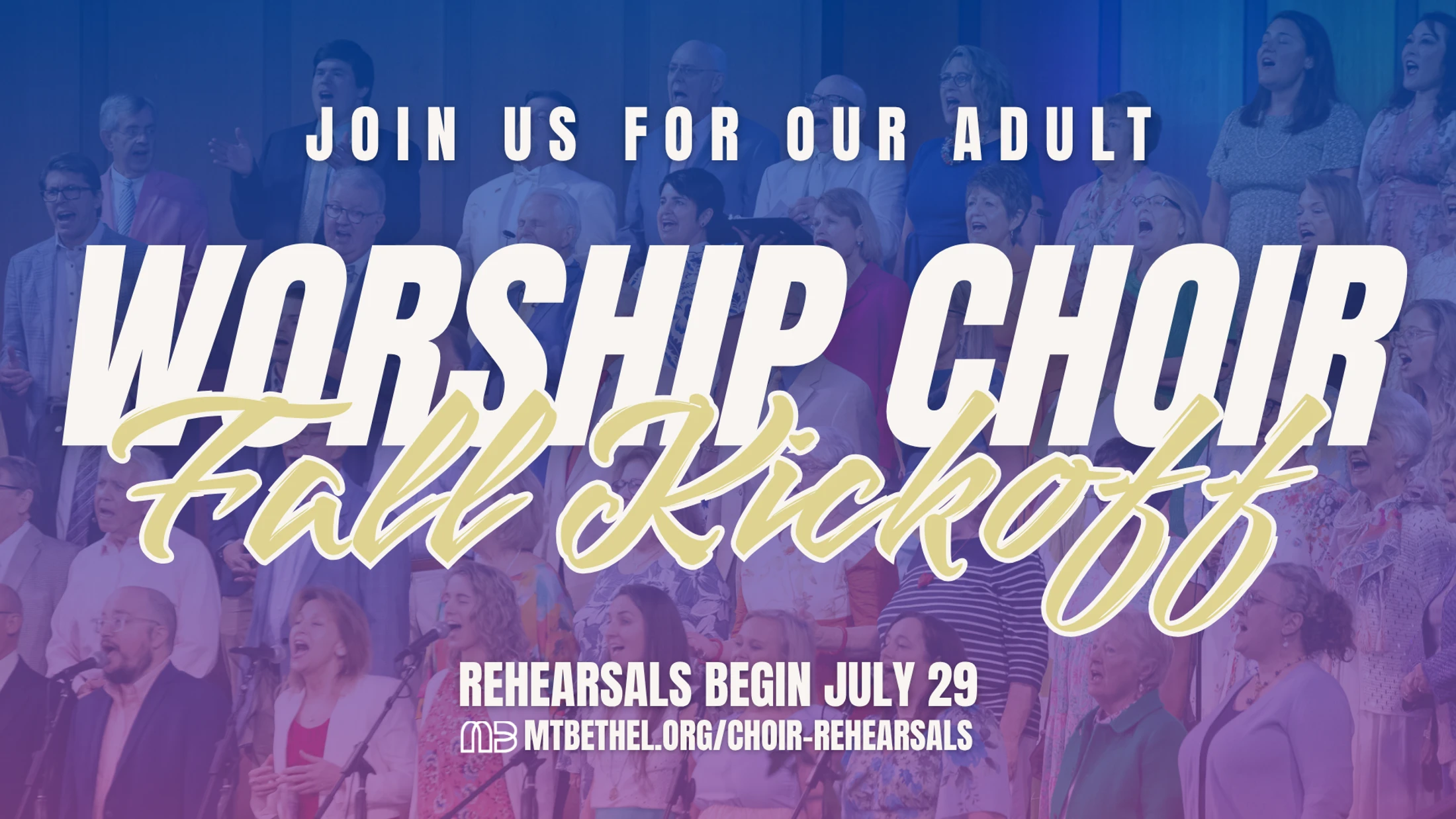 Worship Choir Kick-Off