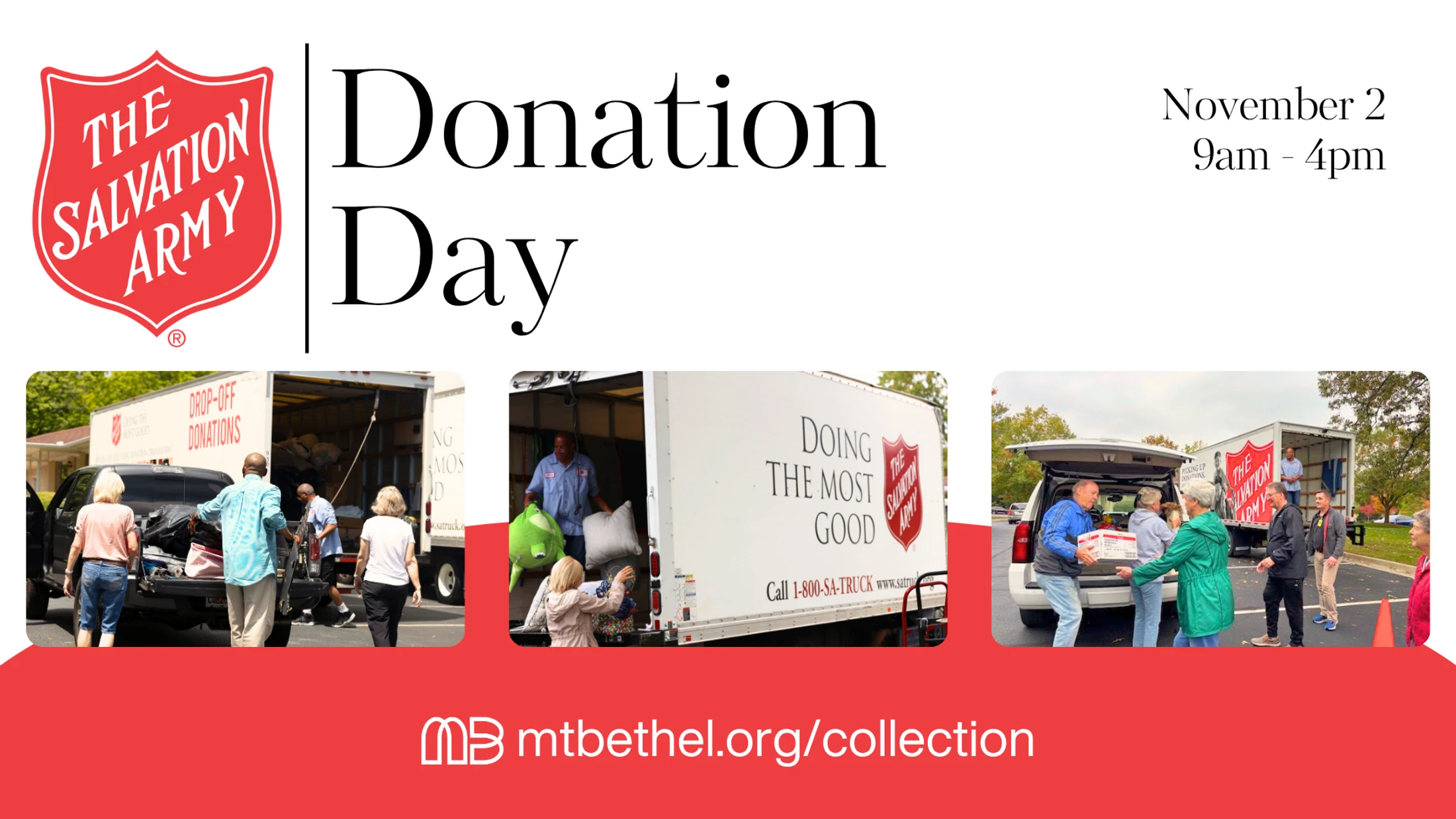 Salvation Army Collection Day