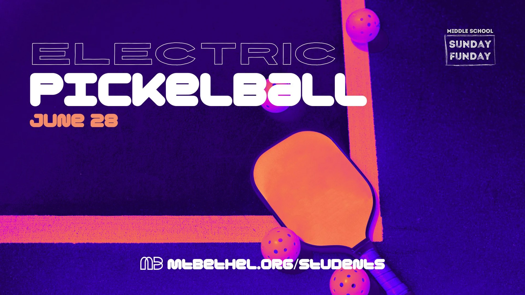 Middle School Electric Pickle Ball