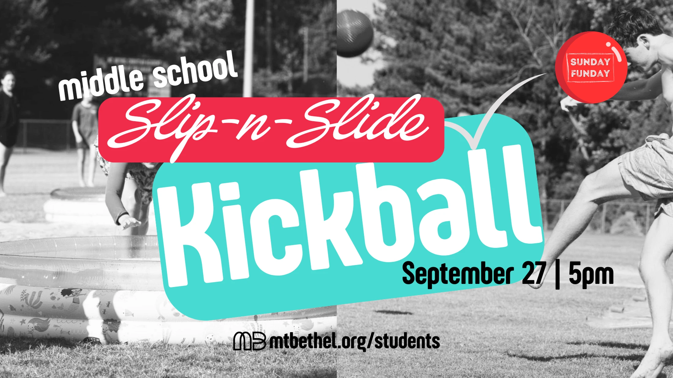 Sunday Funday - Slip N Slide Kickball
