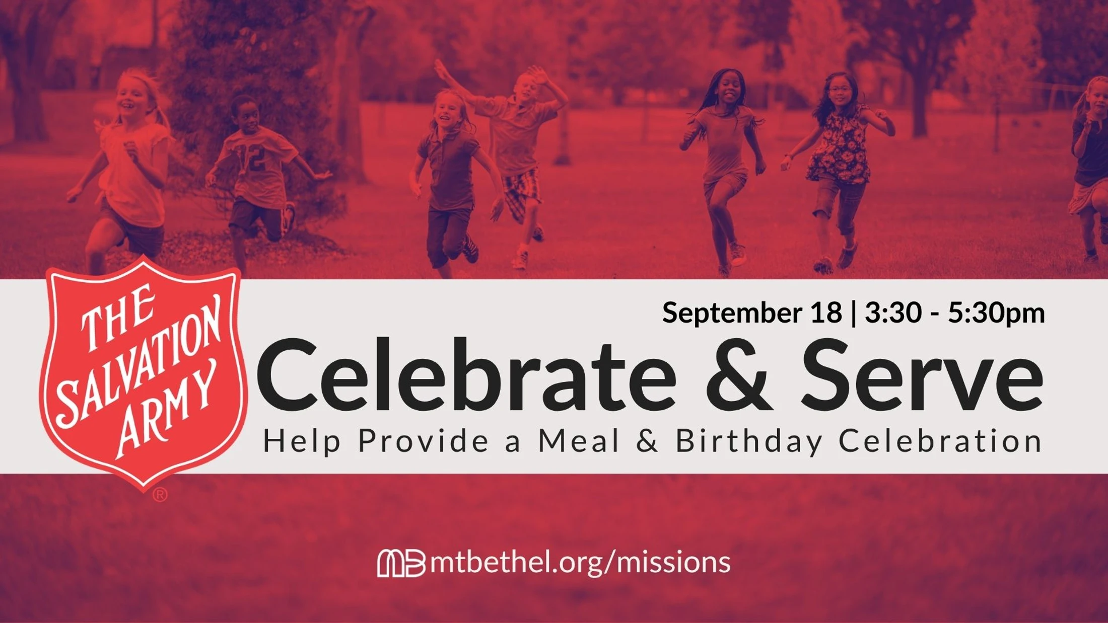 Salvation Army After School Birthday Party