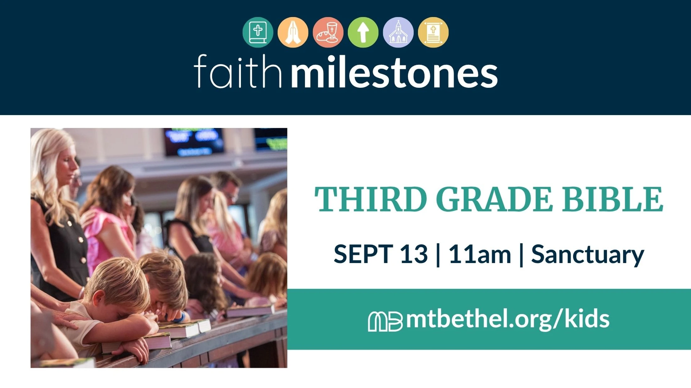 Faith Milestone: Third Grade Bible Presentation