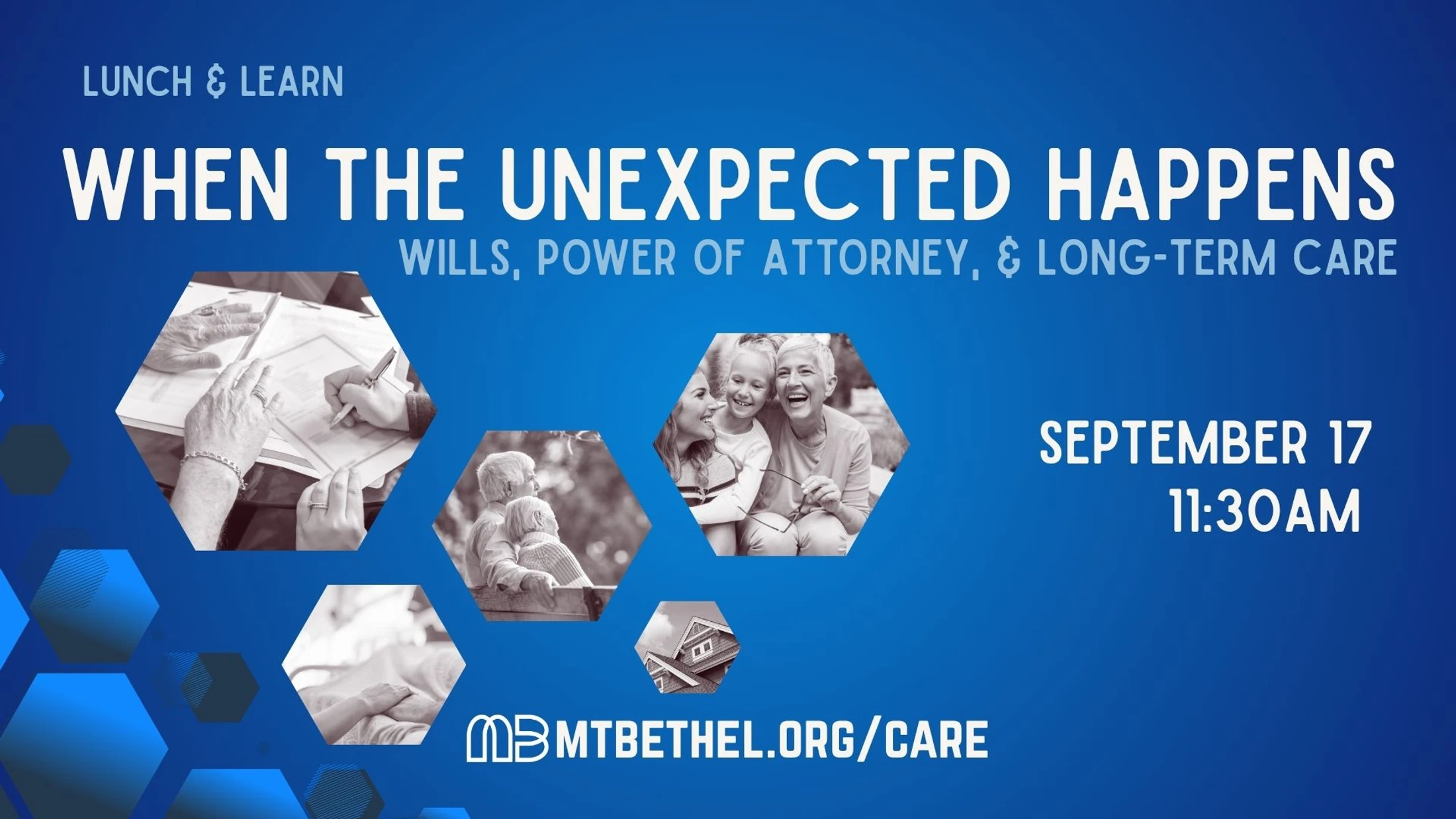When the Unexpected Happens - Lunch & Learn