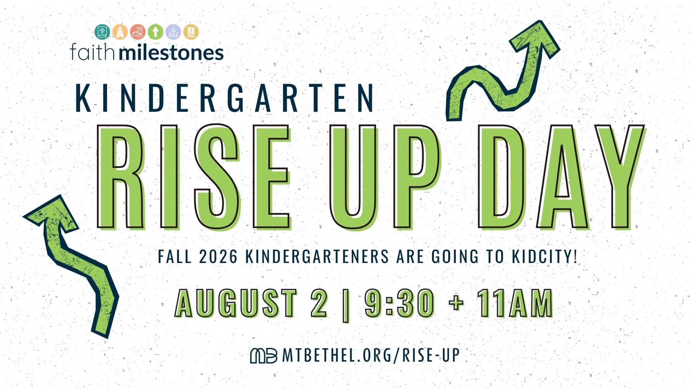 Kindergarten Rise Up Sunday