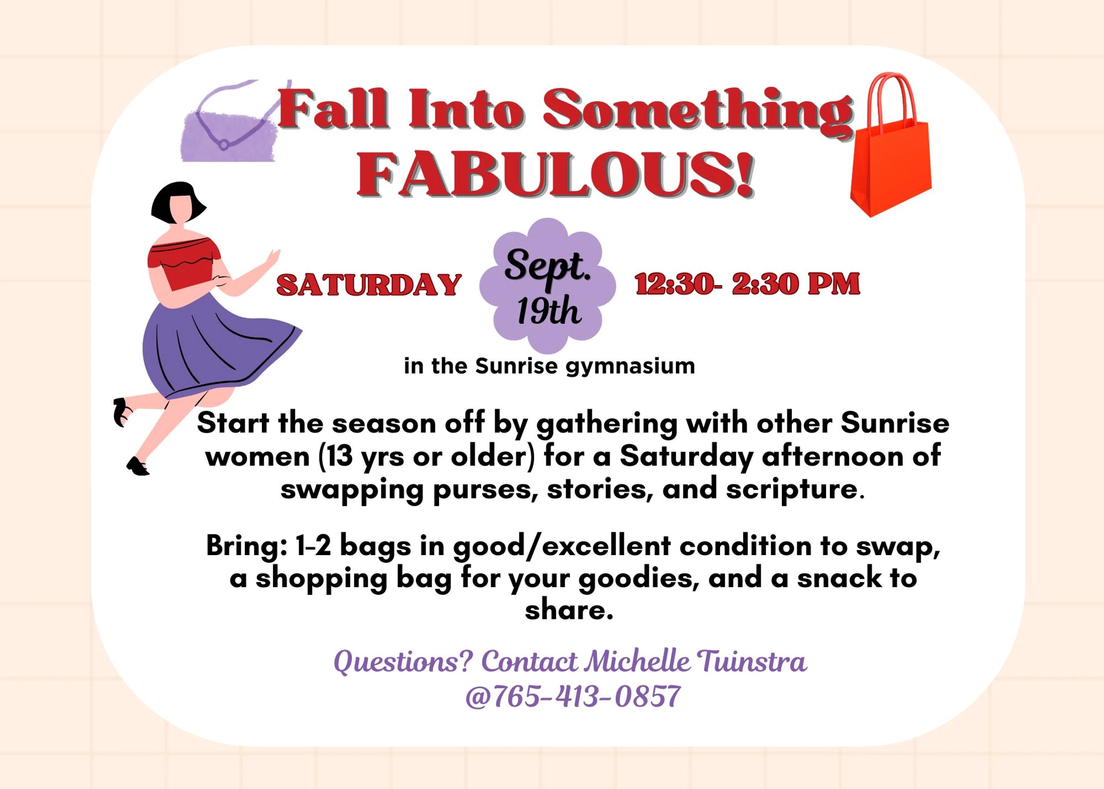 Fall Purse Swap