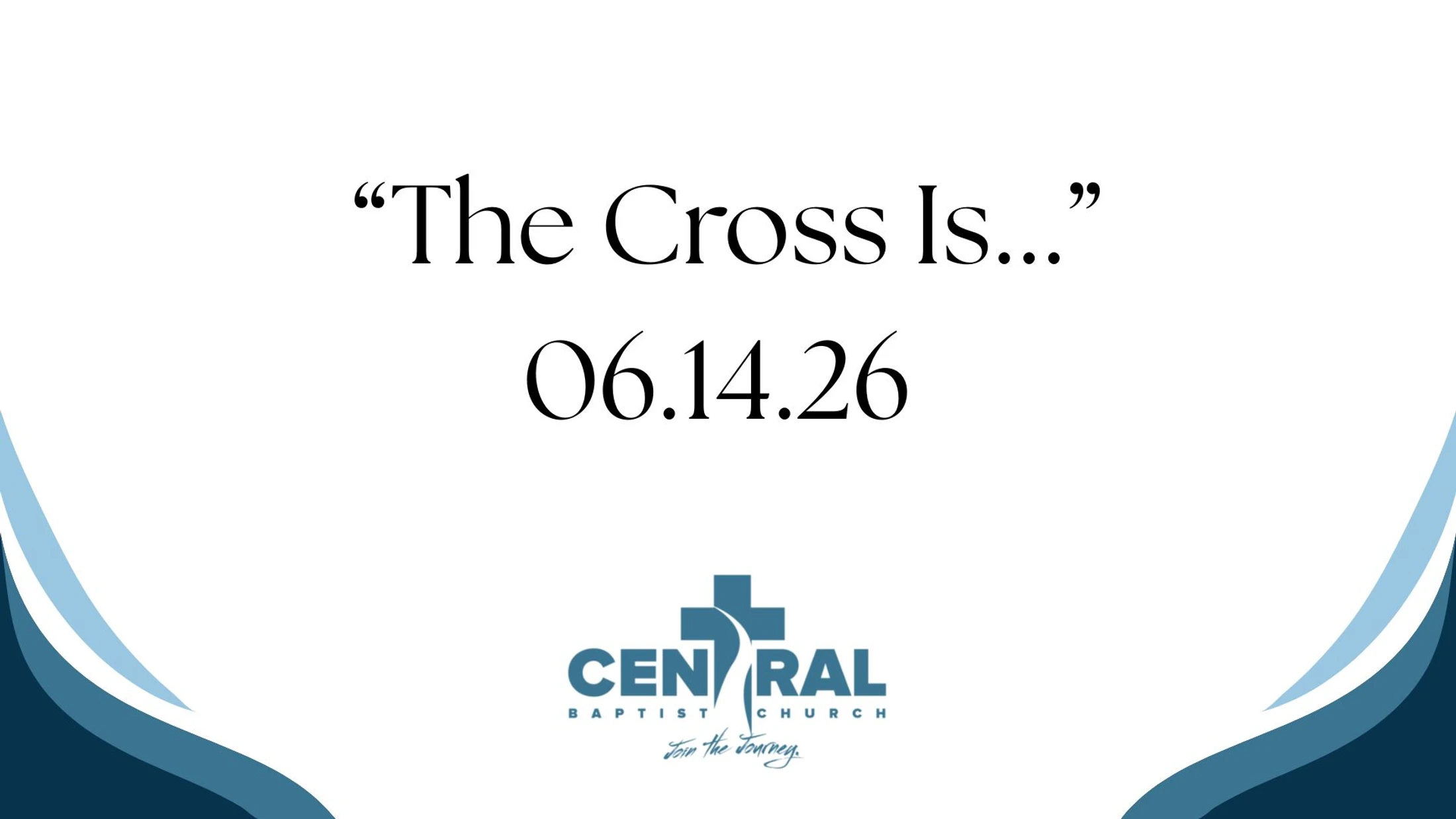 Sunday Sermon 06.14.26