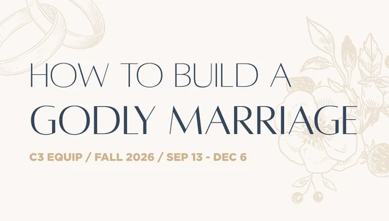 How to Build a Godly Marriage