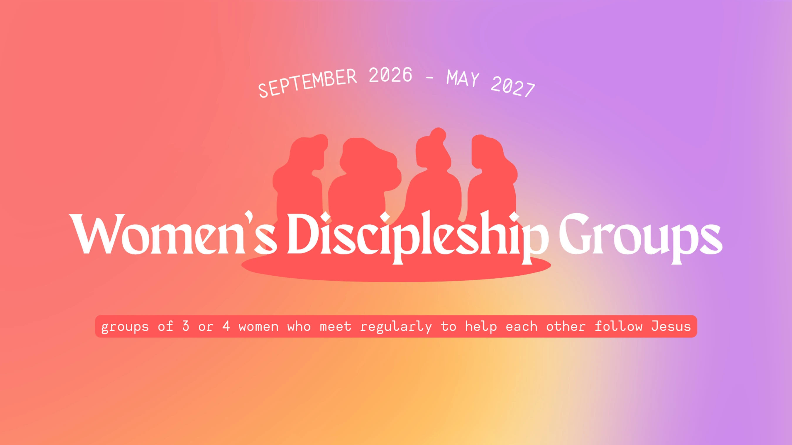<span class="h2">Discipleship Groups</span>