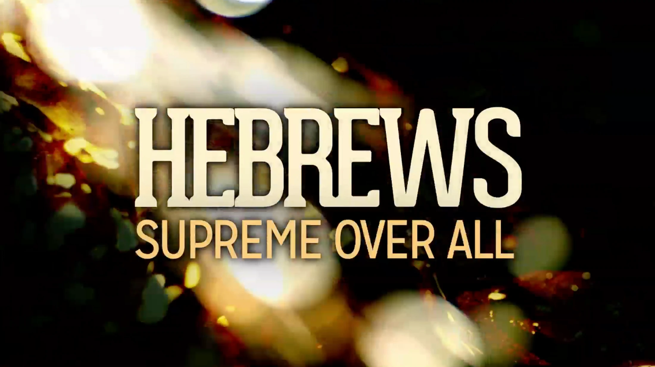 Remember what Christ has done | Hebrews 11-12 | Imagine | Dominic Steele | 2 May 2009