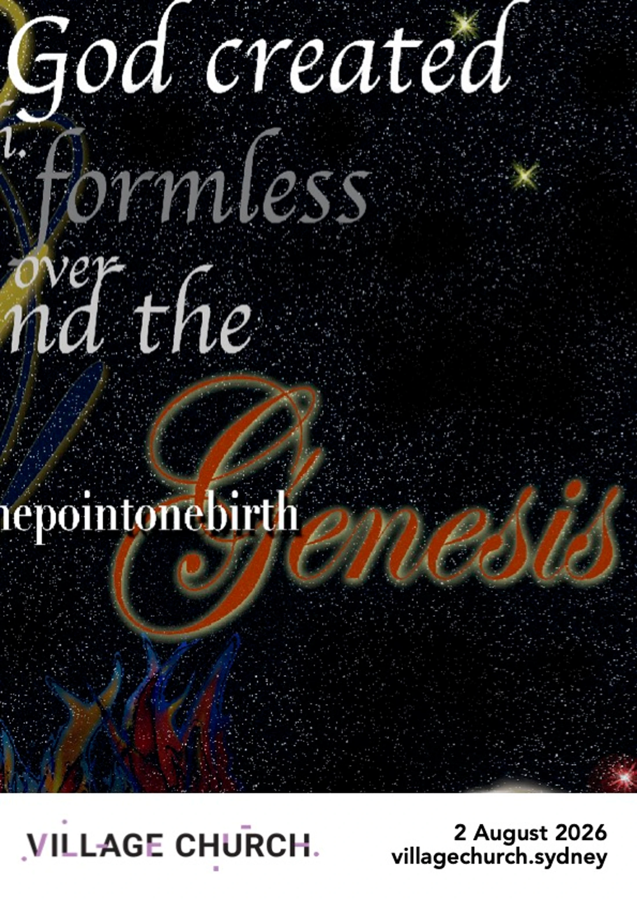 Go, let go... take hold of | Genesis 11:27-12:20 | Dominic Steele | 2 August 2026