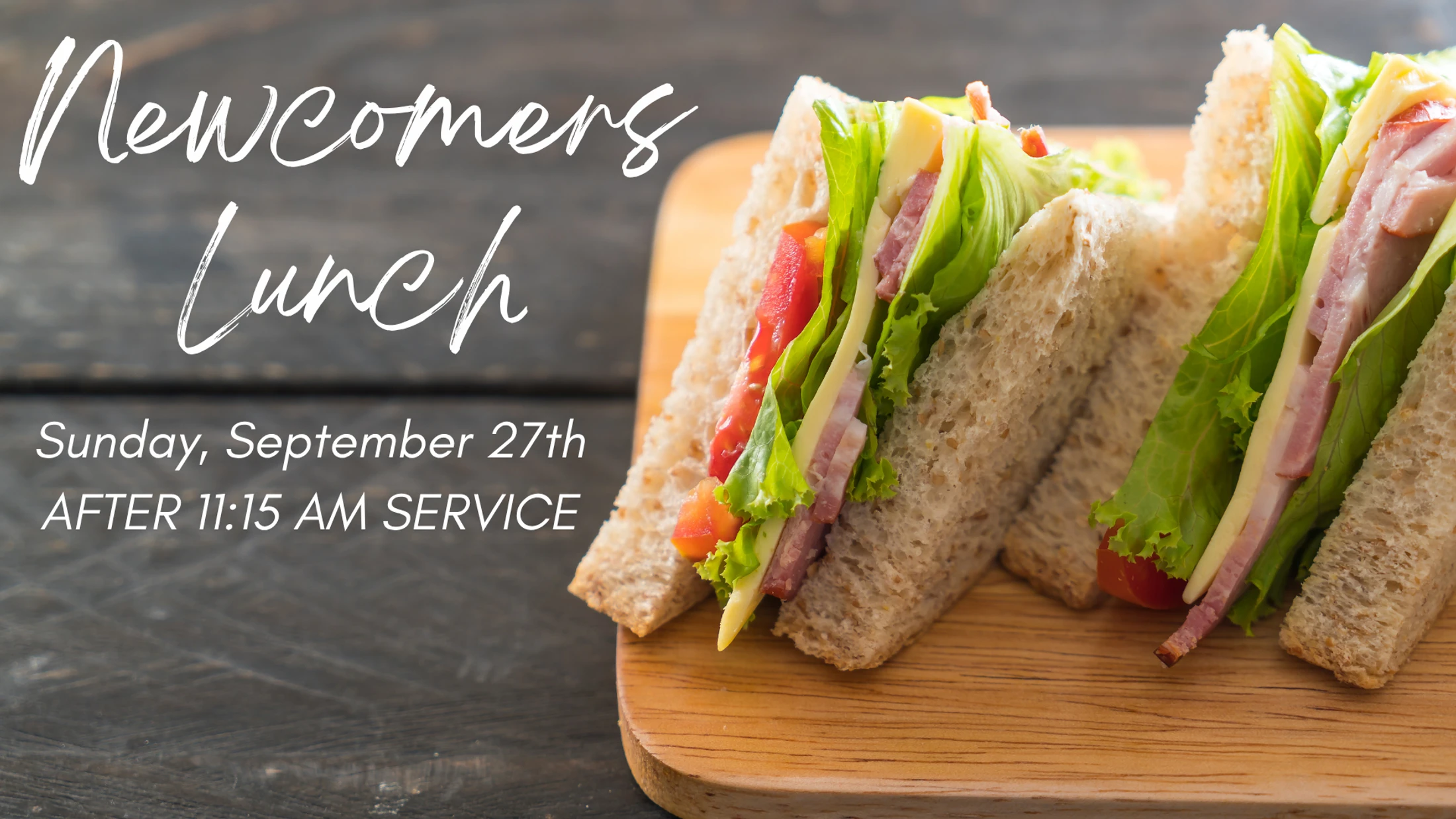 Newcomers Lunch