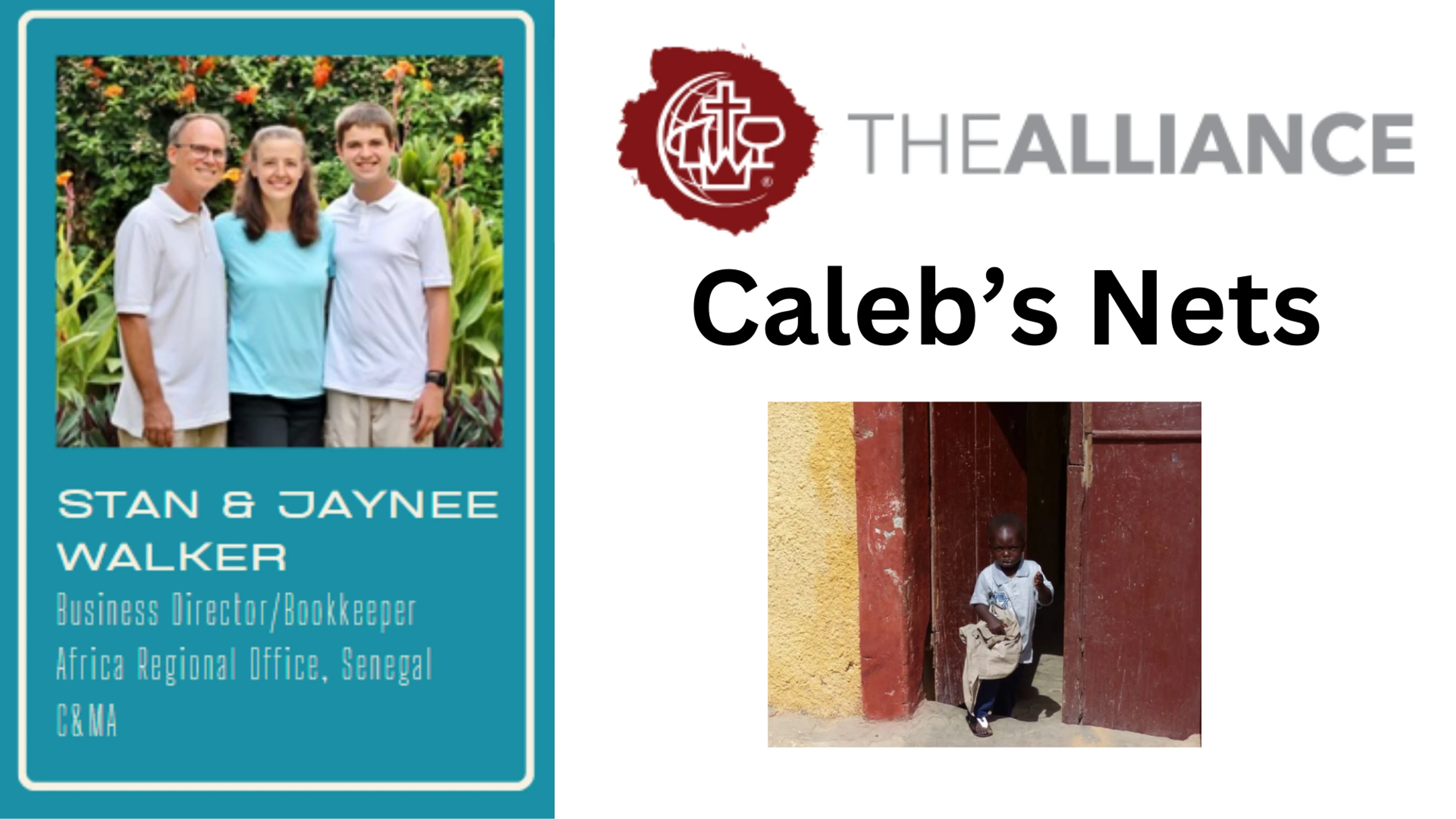 The Walker Family and Caleb's Nets