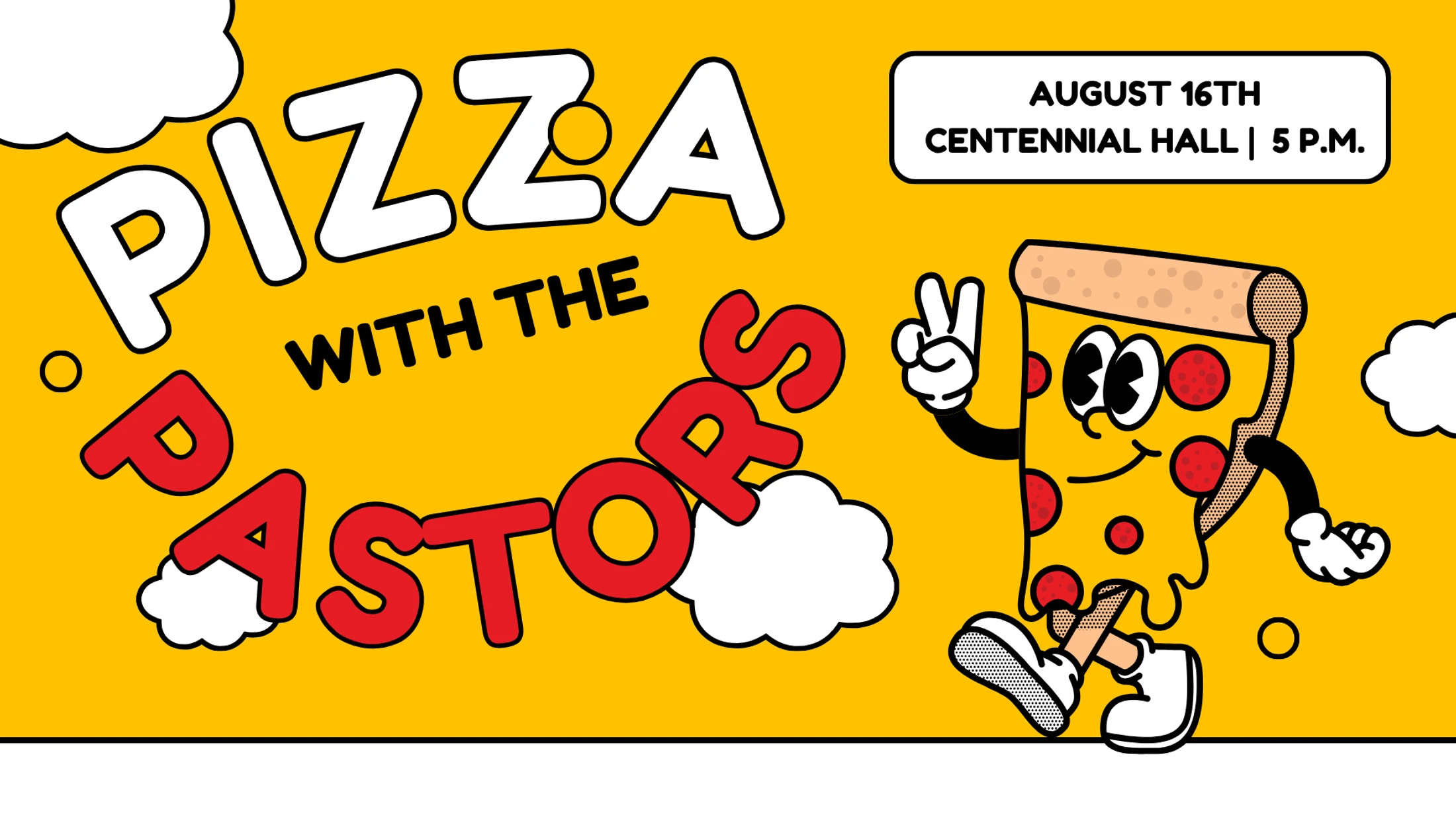 Pizza with the Pastors
