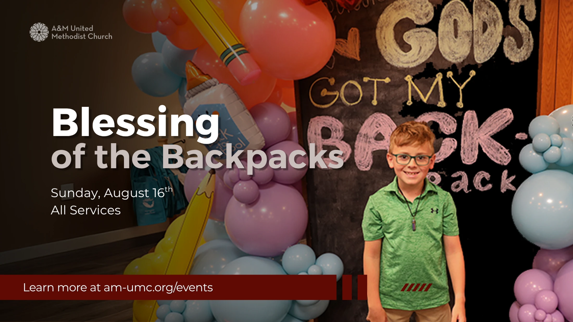 Blessing of the Backpacks