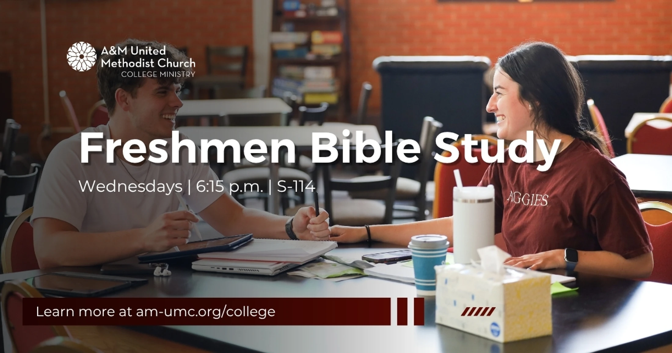 Freshmen Bible Study on Wednesdays