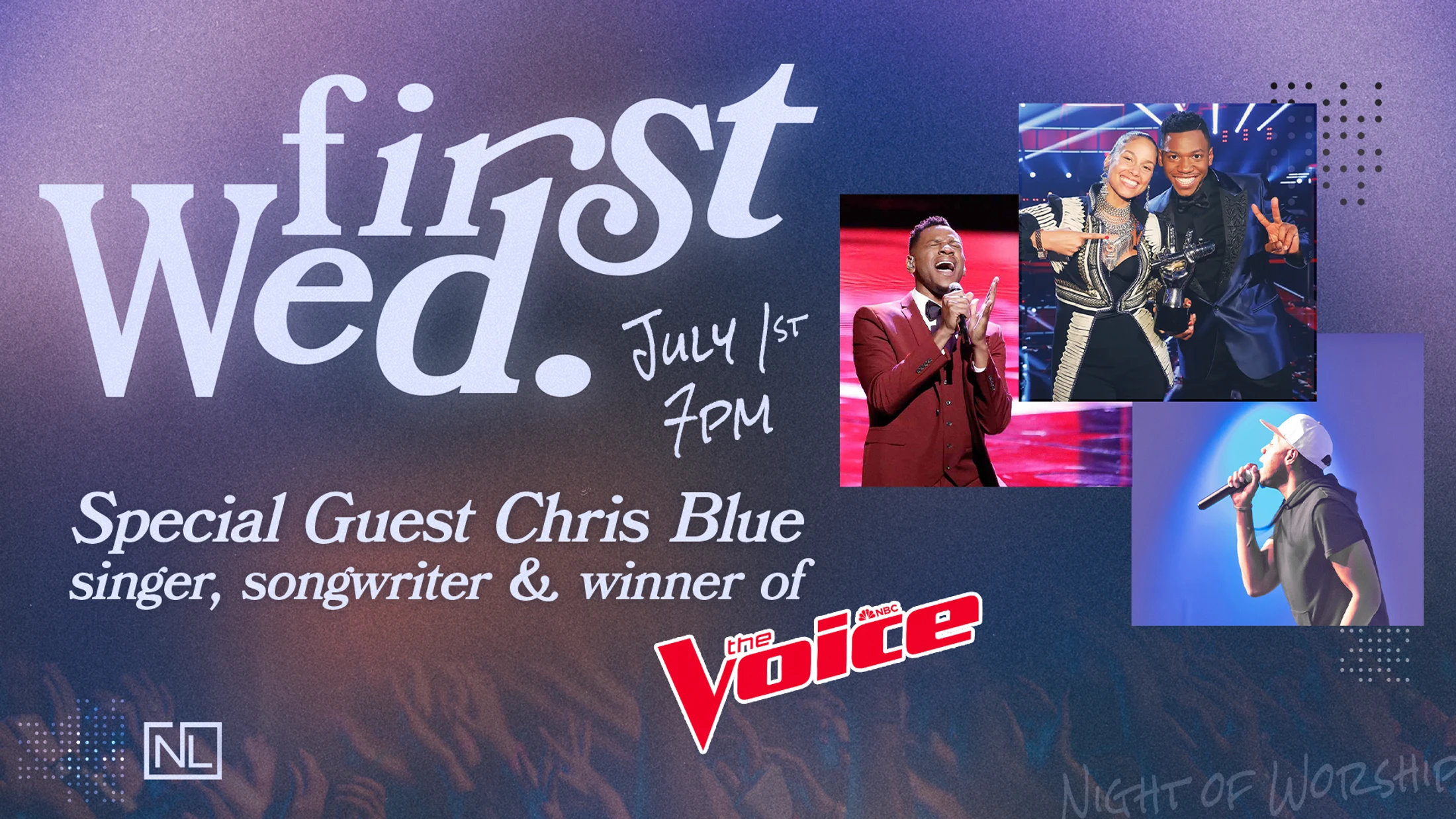First Wed. July w/ Chris Blue