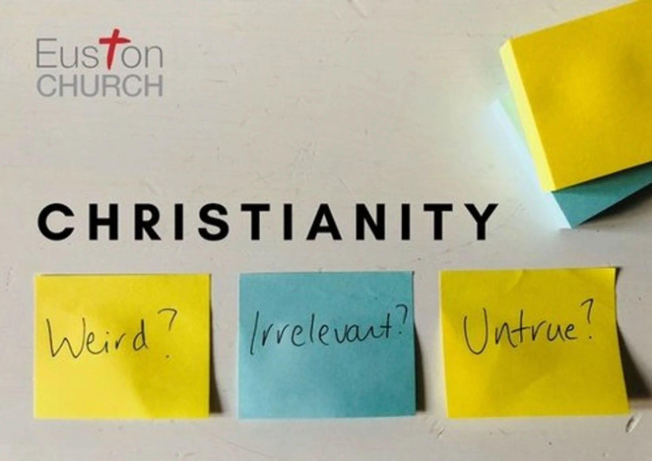 ‘Christianity: Weird, Irrelevant or Untrue?’